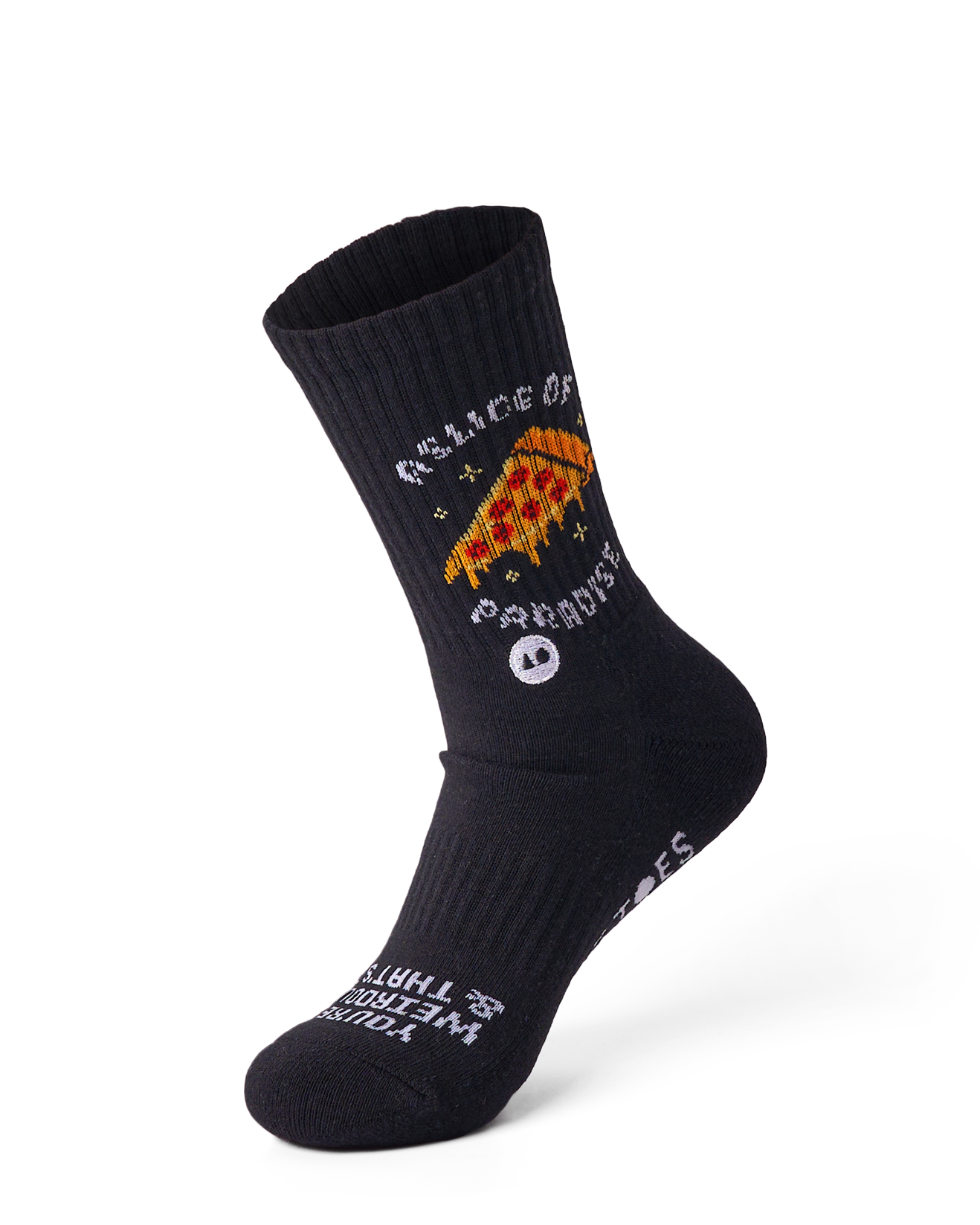 TALKING TOES | Weird Pizza Athletic Sock