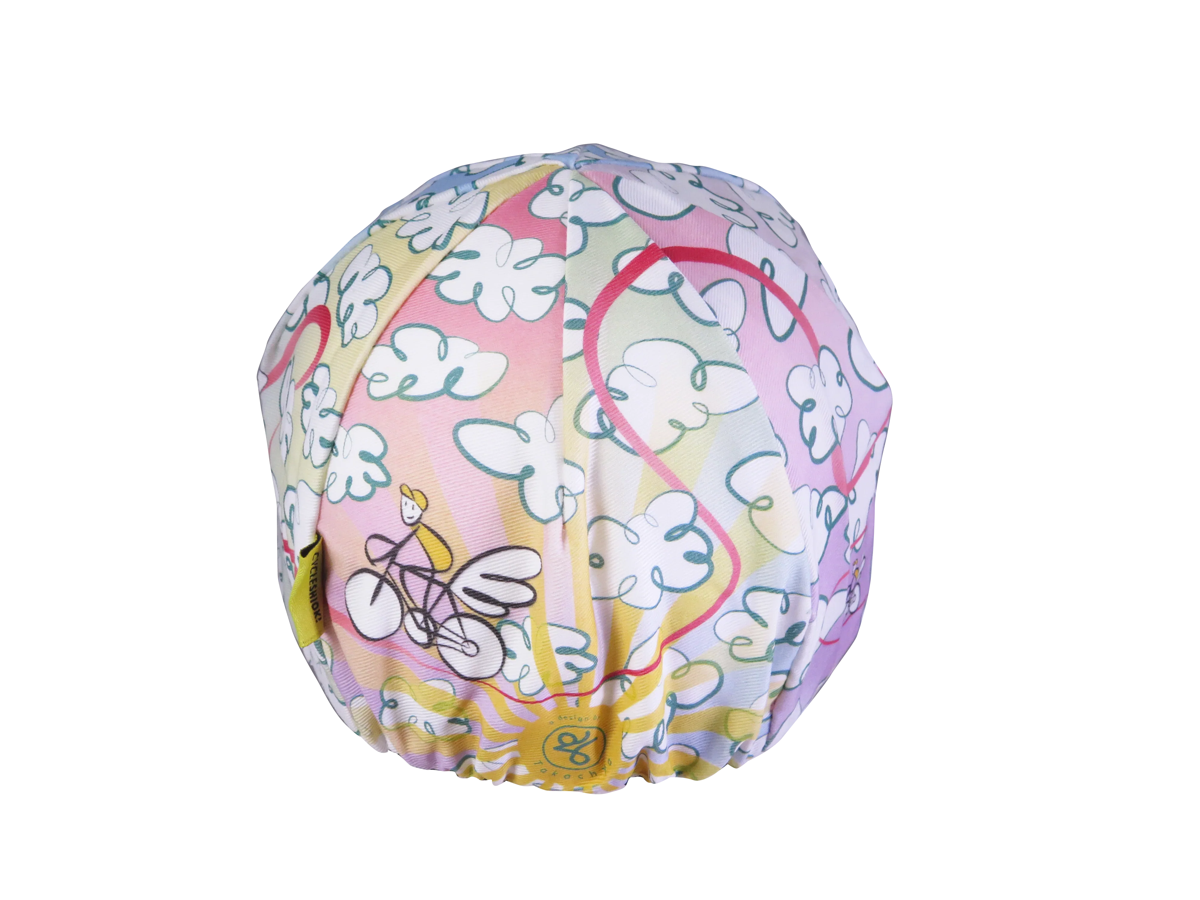 A DESIGN BY TAKACHYA | Cycling Cap - Flying Unicorn Psychedelic