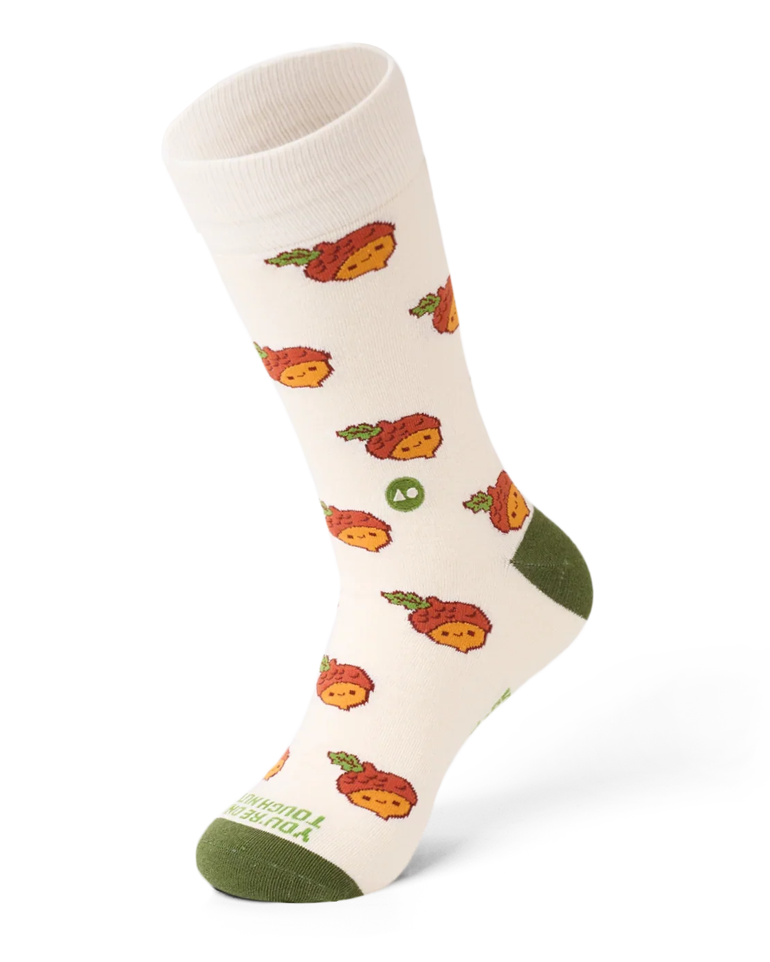 TALKING TOES | Tough Acorn Sock | Cream