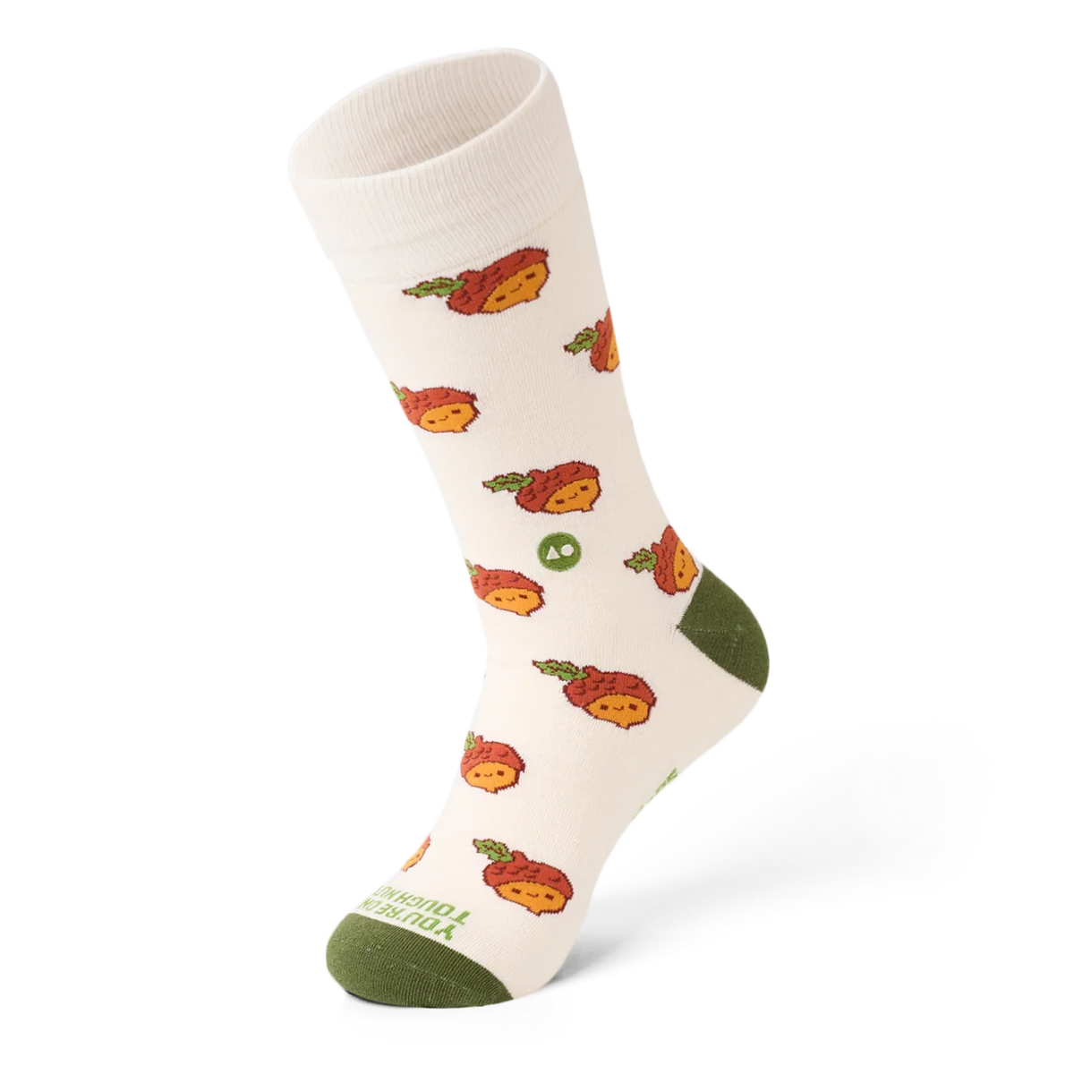TALKING TOES | Tough Acorn Sock | Cream