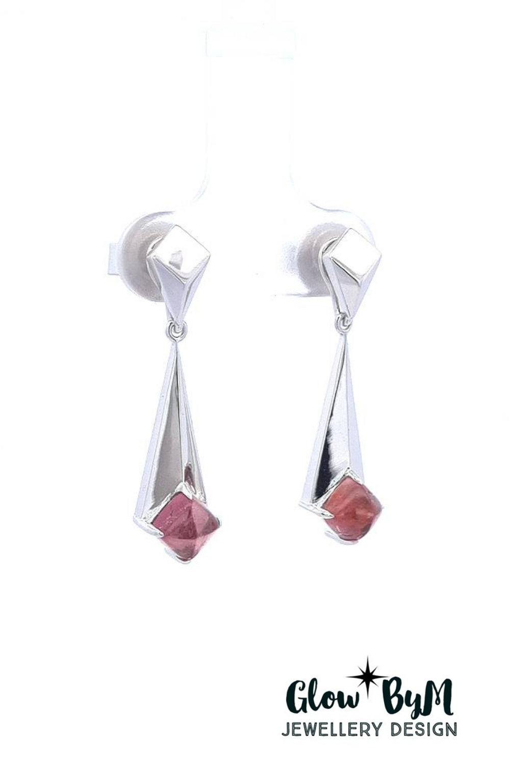 CREATIVE JEWELLERY STUDIO | Tourmaline Stalactite Silver Earrings by Glow byM