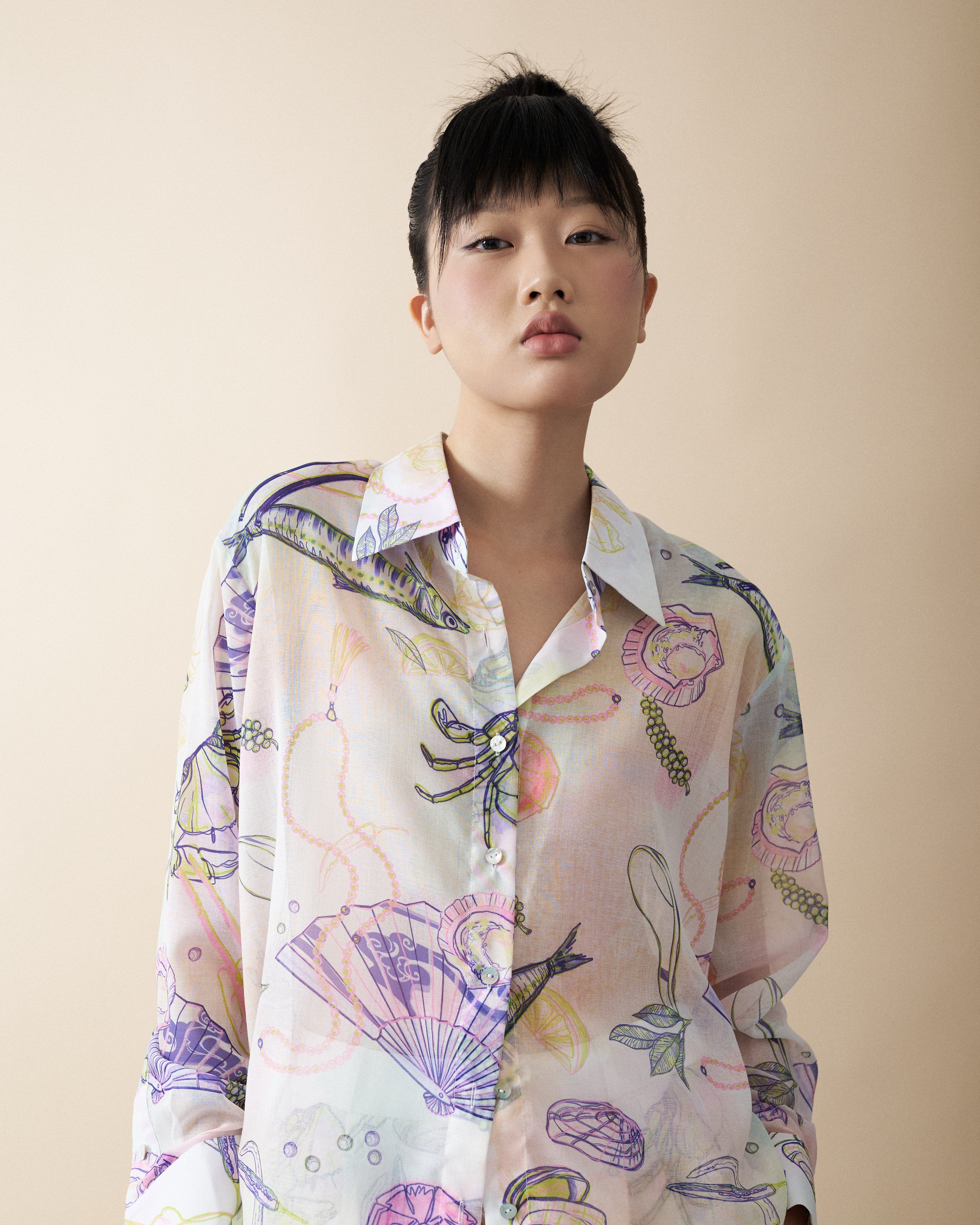 KHAAR | Plate Of Seafood Shirt
