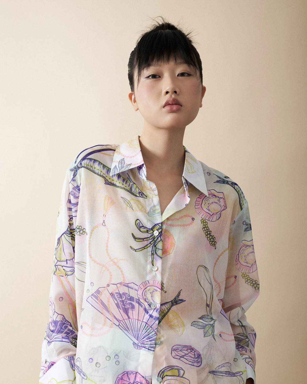 KHAAR | Plate Of Seafood Shirt