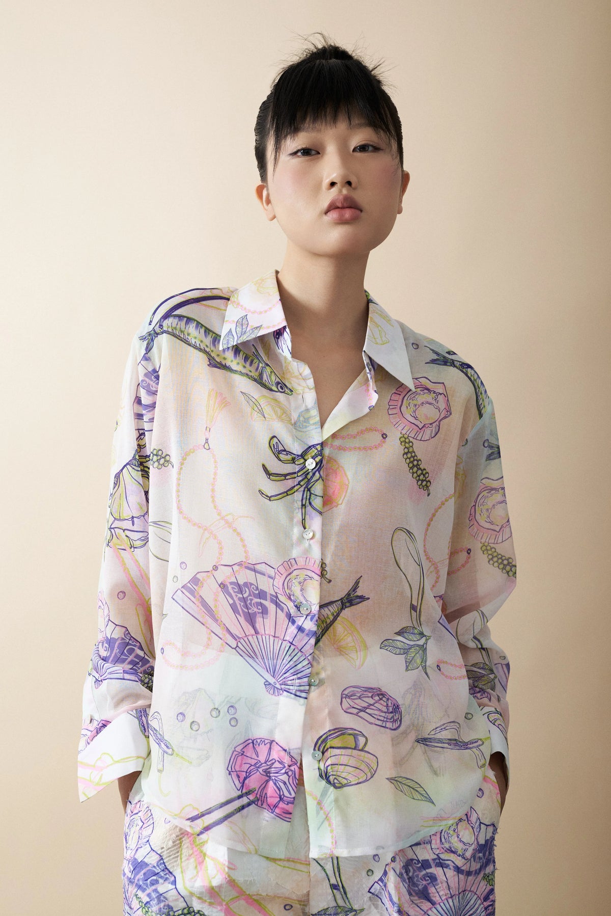 KHAAR | Plate Of Seafood Shirt
