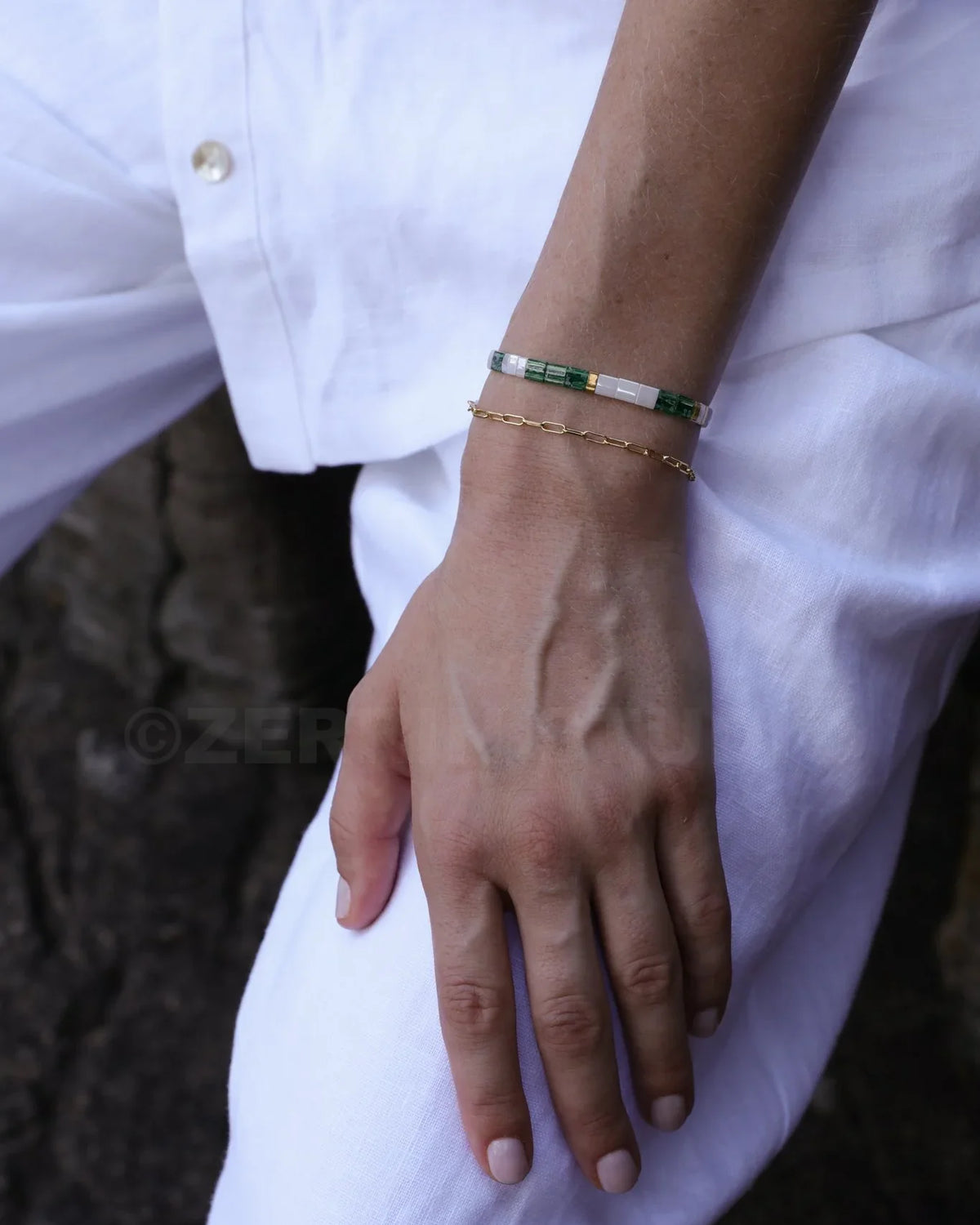 MANDAI WILDLIFE GROUP | MANDAI x STRAIT LIGHTS | Strawhead Bulbul Bracelet