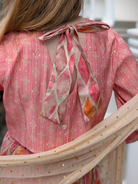 NIMBU | Rooh Pink Girls Lehenga Choli Set With Dupatta In Muslin Cotton