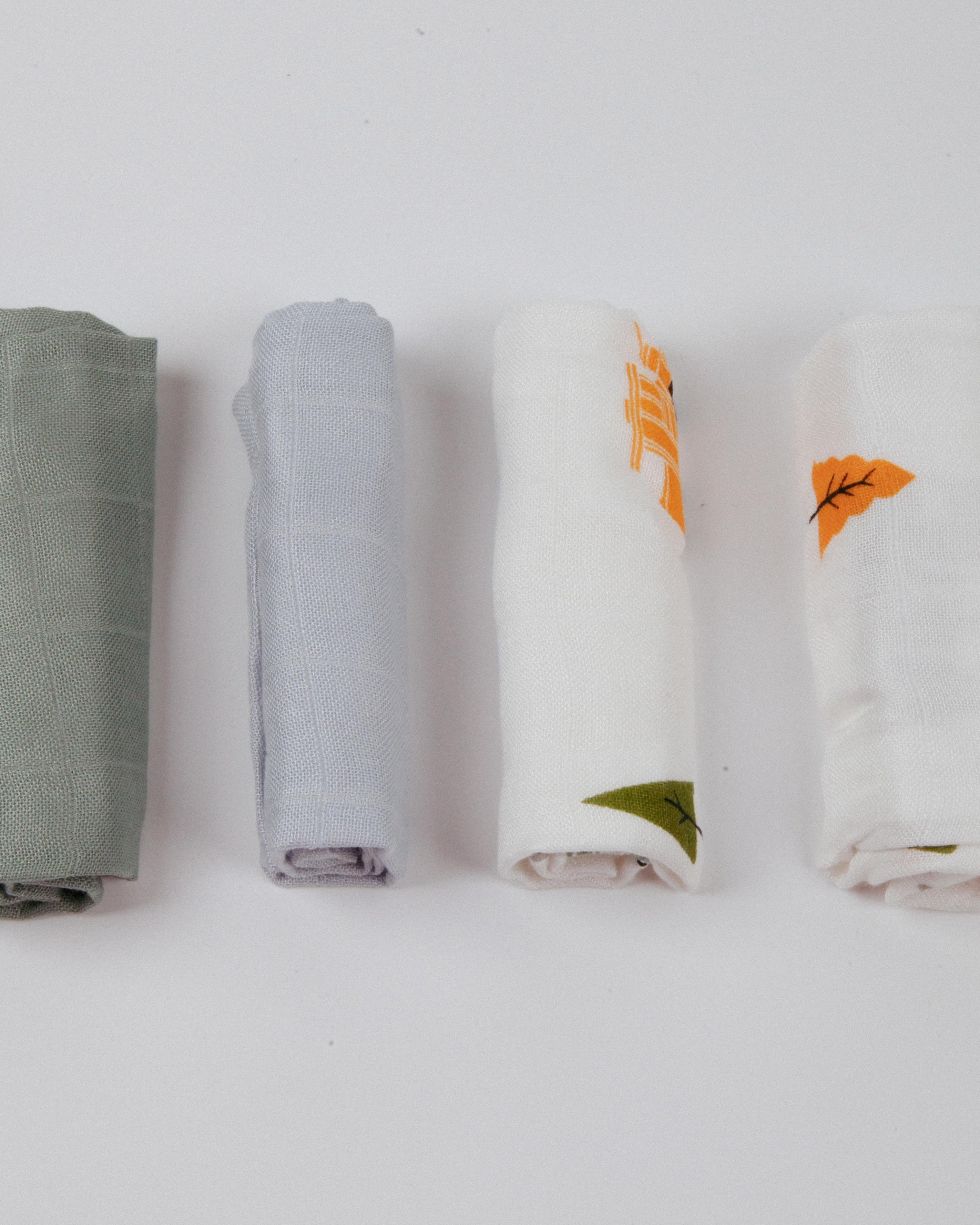 LITTLE REI | LRE Bamboo Wash Cloth 4pc