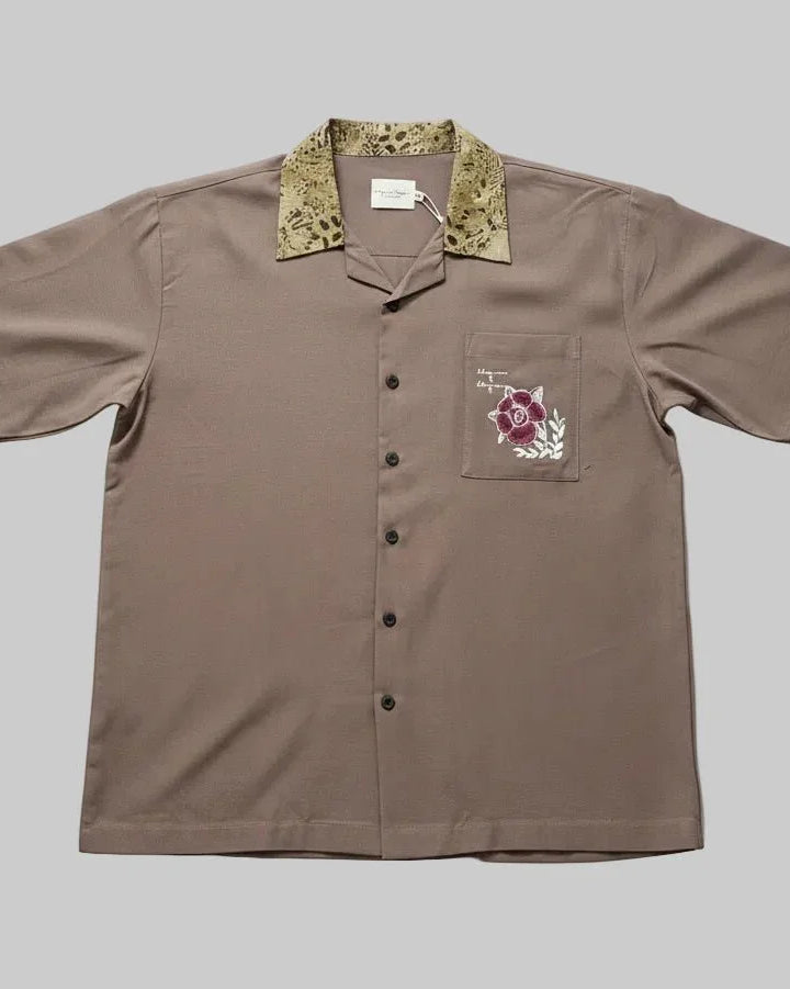 NYANA NYANA | Camp Shirt Batik Patchwork