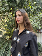 DIVAS CLOSET | Evil Eye Shirt Black