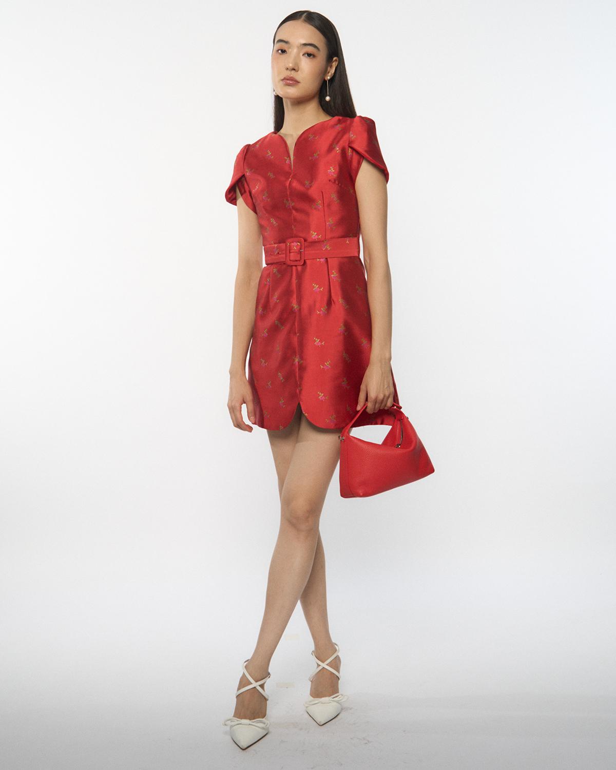 DRESSINGPAULA | KHOON HOOI X DP: Hibiscus Mini Dress