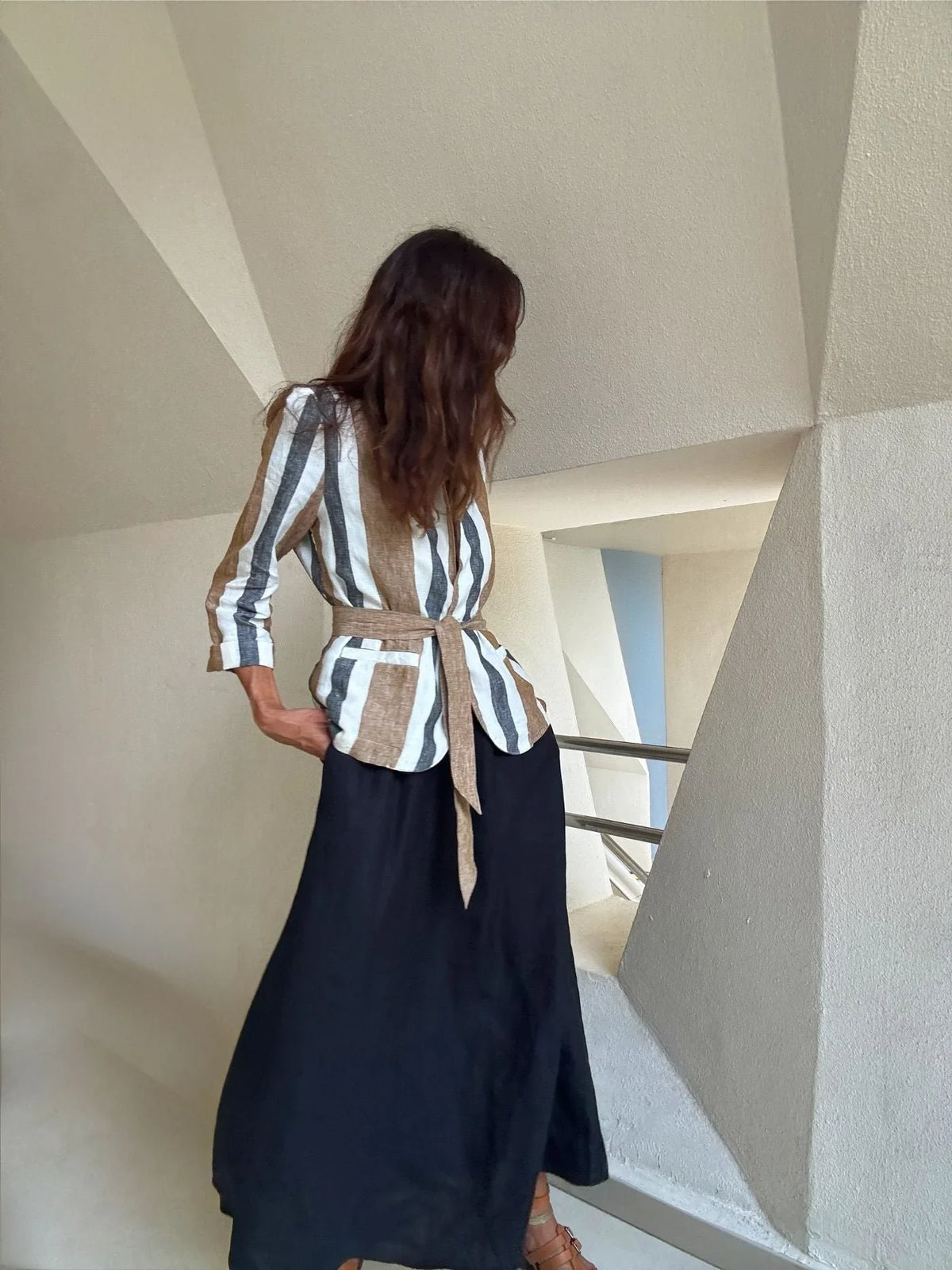 EDITION LIMITEE SINGAPORE | Suit Jacket | Charcoal Stripes