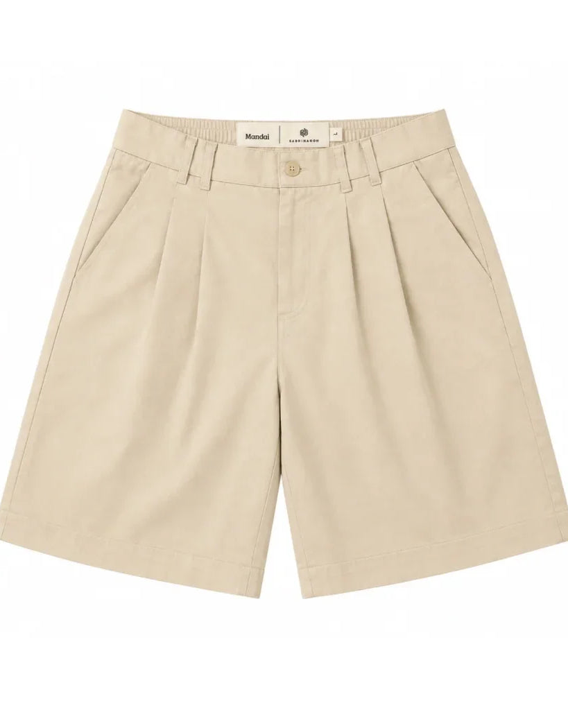 MANDAI WILDLIFE GROUP | SABRINAGOH - Silent Giants Elephant Pleated Shorts