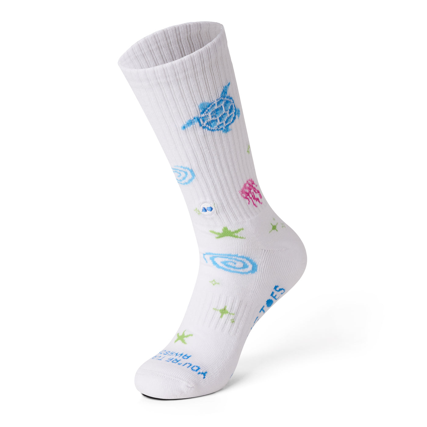TALKING TOES | Turtle-y Awesome Athletic Sock