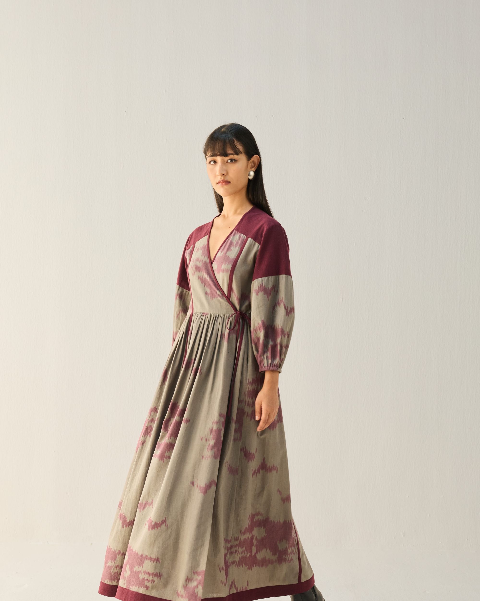 SUI | Horizon Handwoven Ikkat Maxi Dress