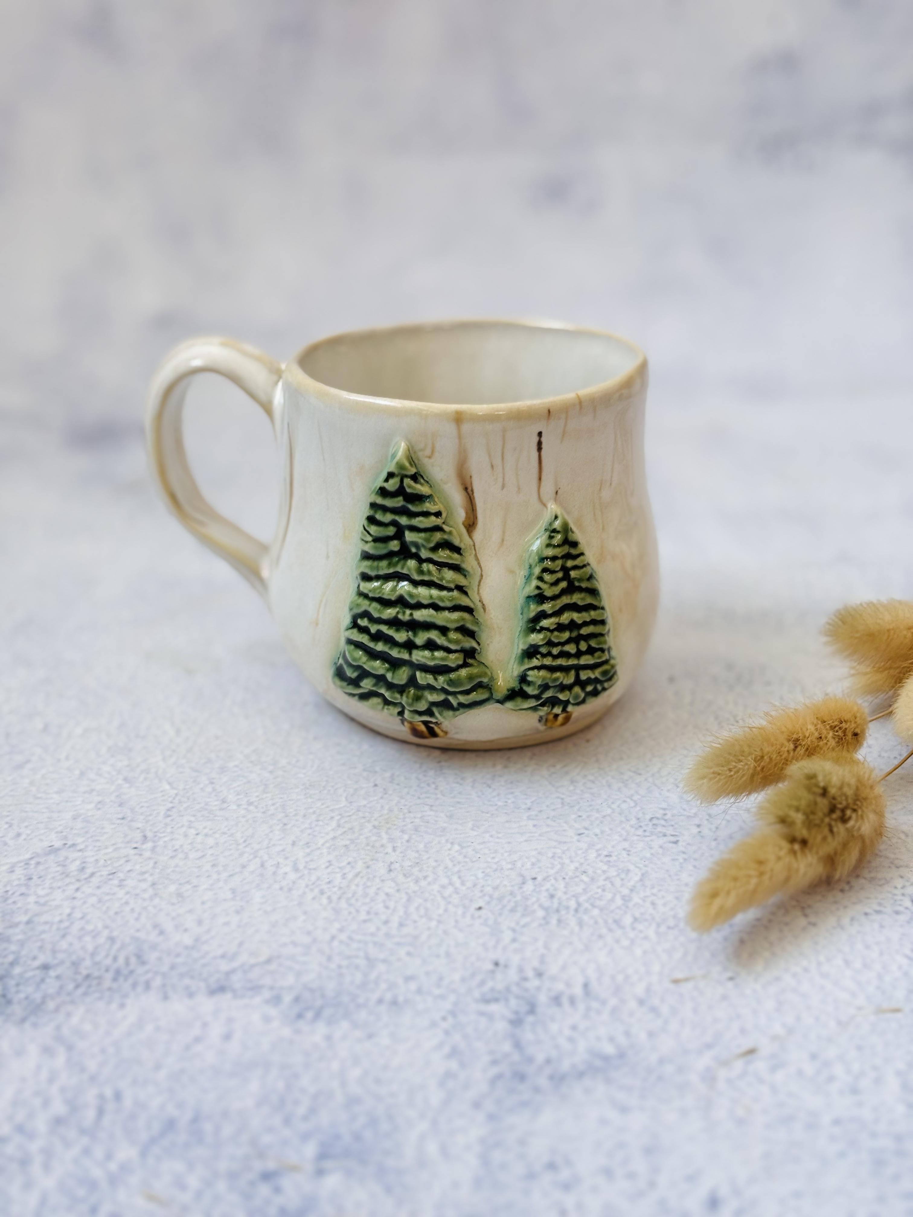 CERAMICS BY JAS | 24. Handmade Ceramic Christmas Tree Mug