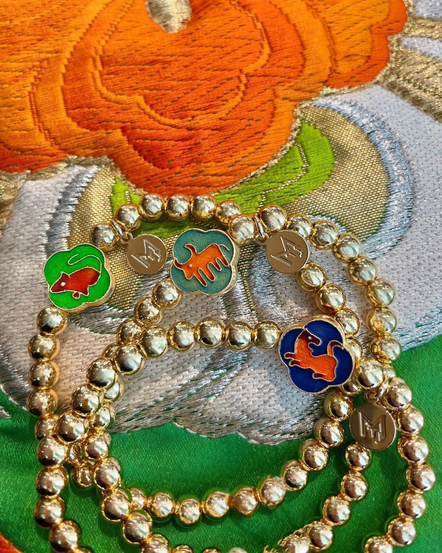 MARILYN TAN JEWELLERY | Lucky Zodiac Gold Charm Bracelet