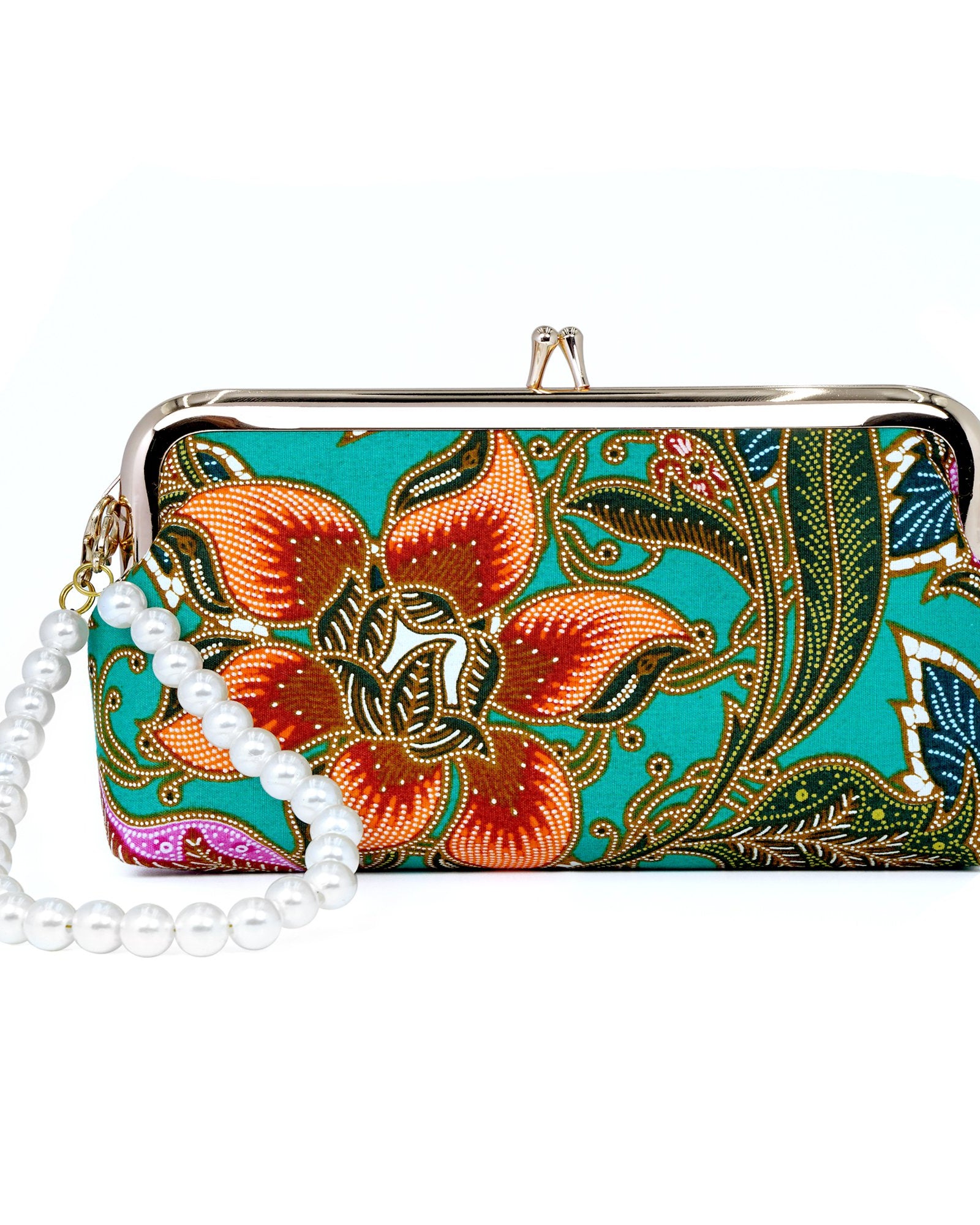 COCOONESE | Wristlet Pouch - Epiphyllum (GN)