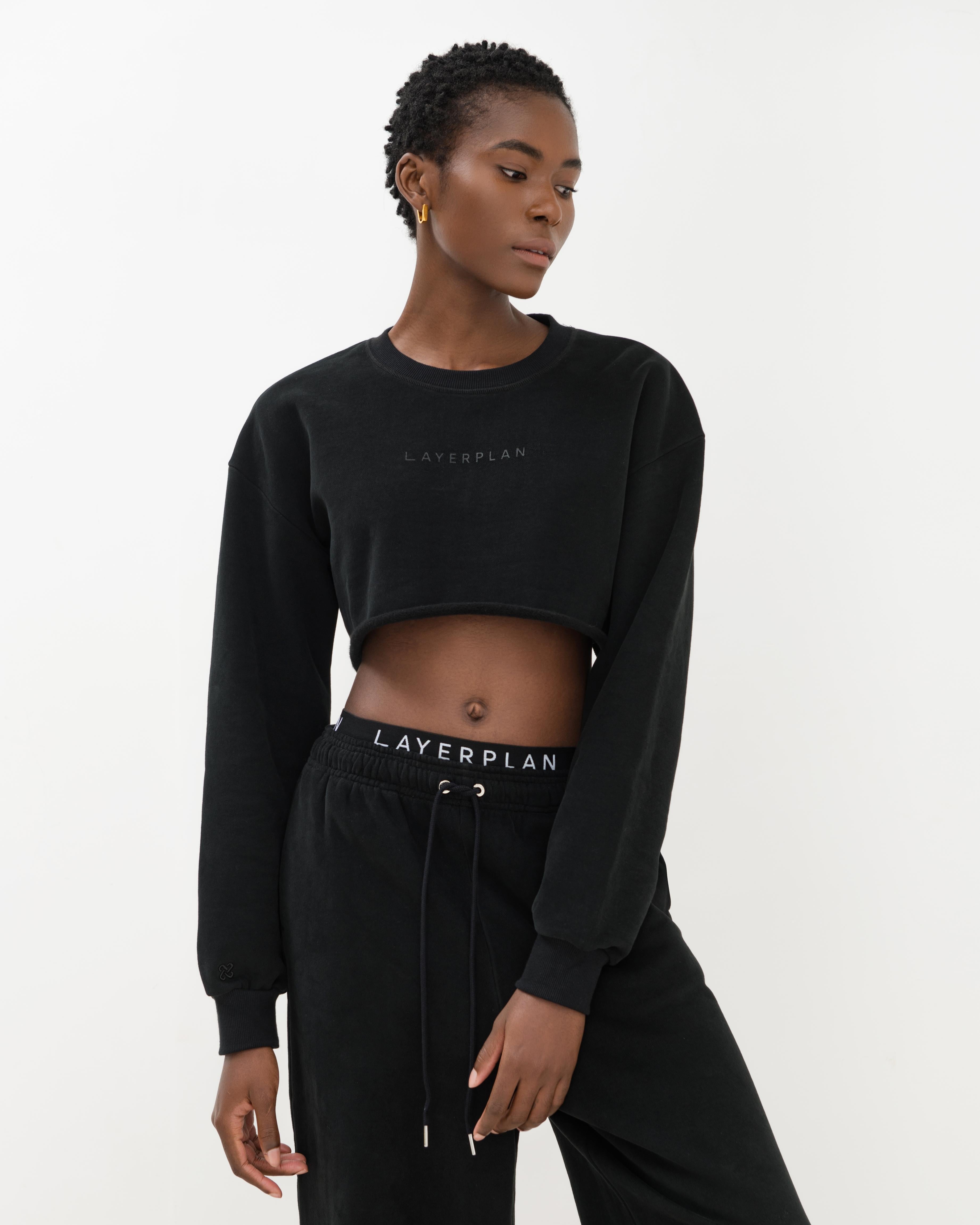 LAYERPLAN | LP Wideleg Logo Sweater Set