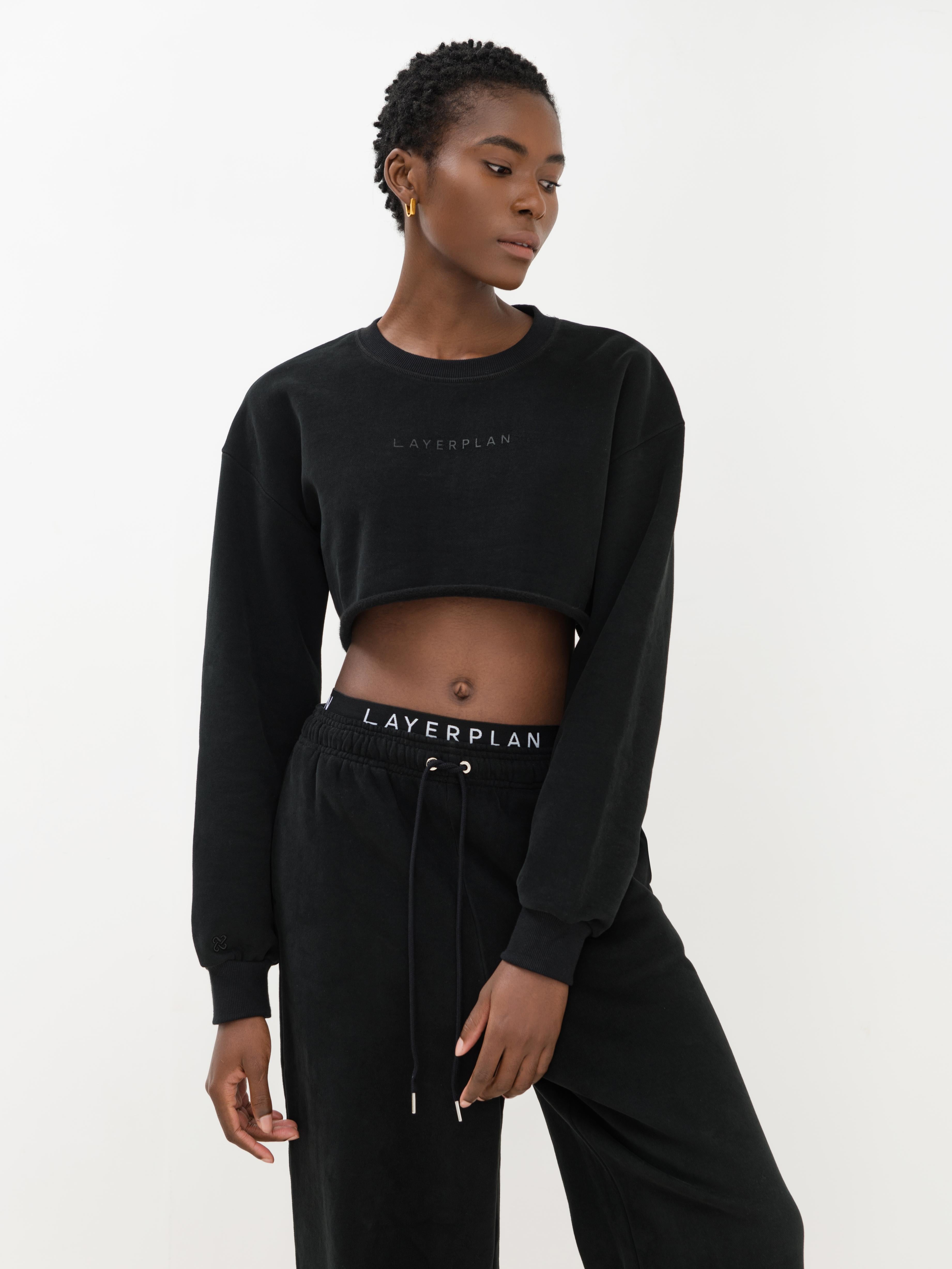LAYERPLAN | LP Wideleg Logo Sweater Set