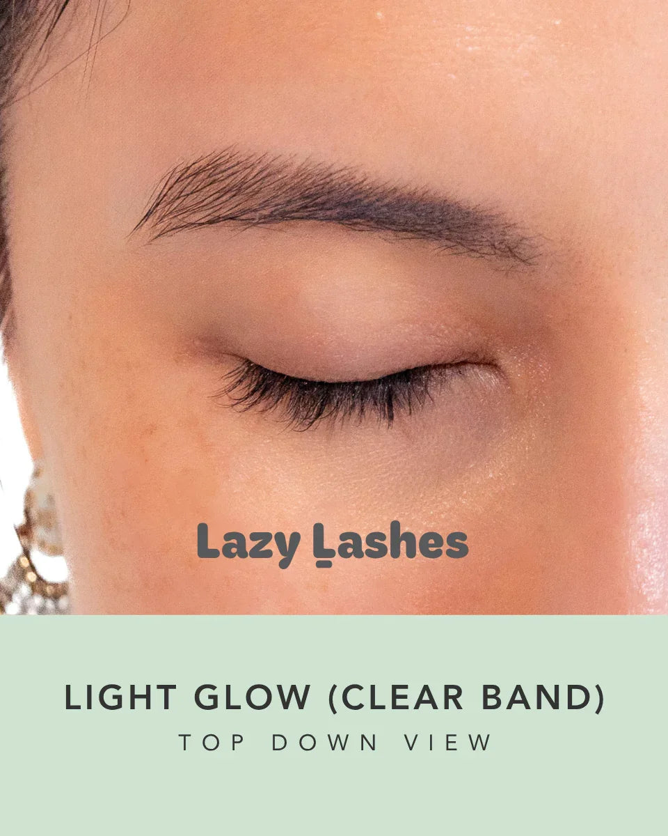 NODSPARK | Clear Band Everyday Light Glow Lazy Lashes