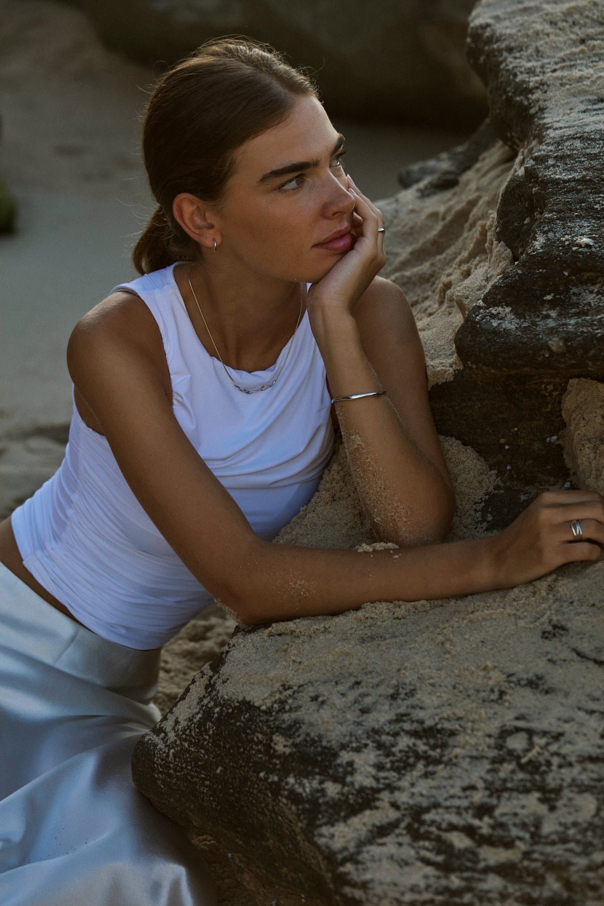 RINA LEE | Flow Sculptural Necklace