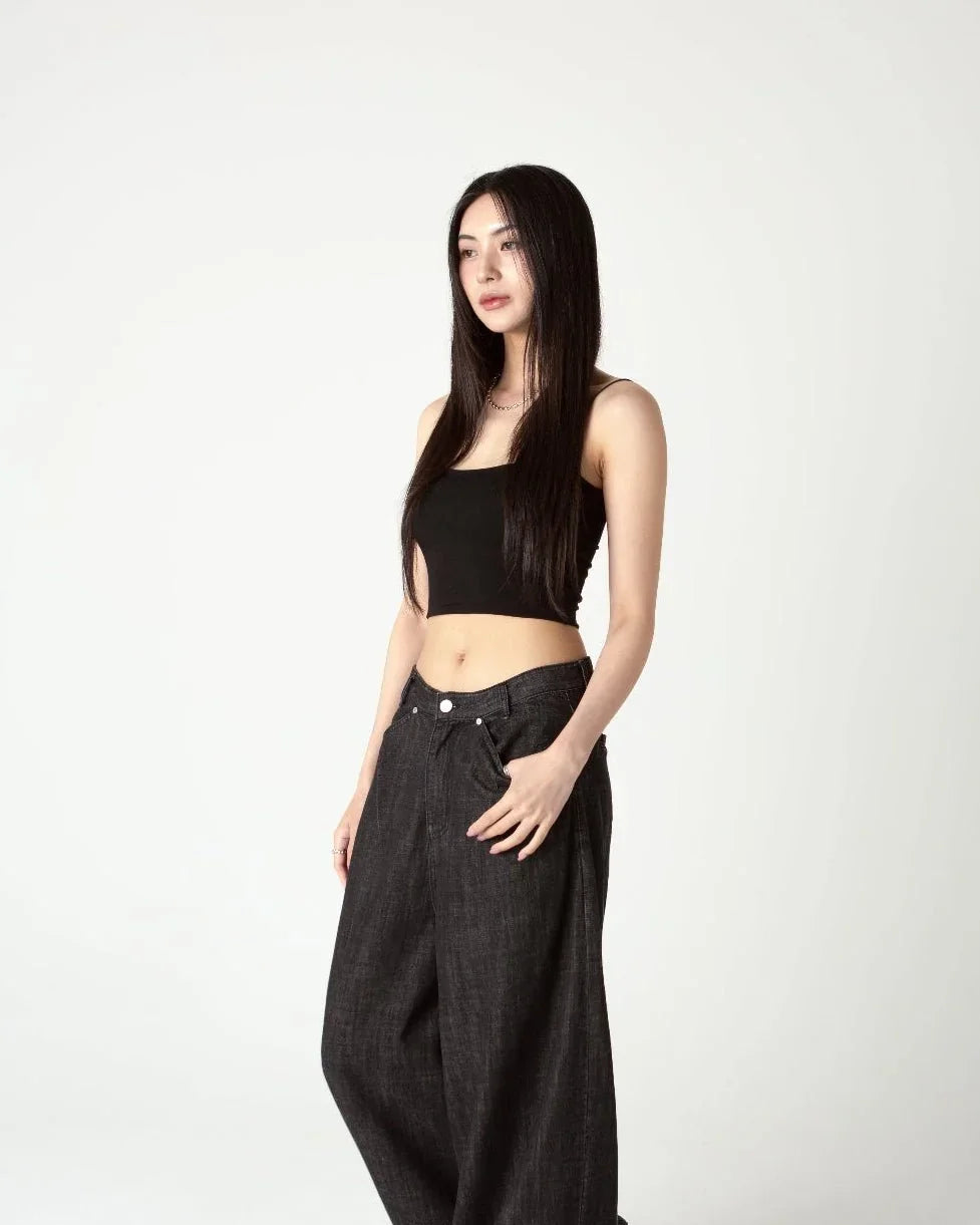 SAERO COLLECTIVE | Myeonsa Denim Jeans | Midnight Black