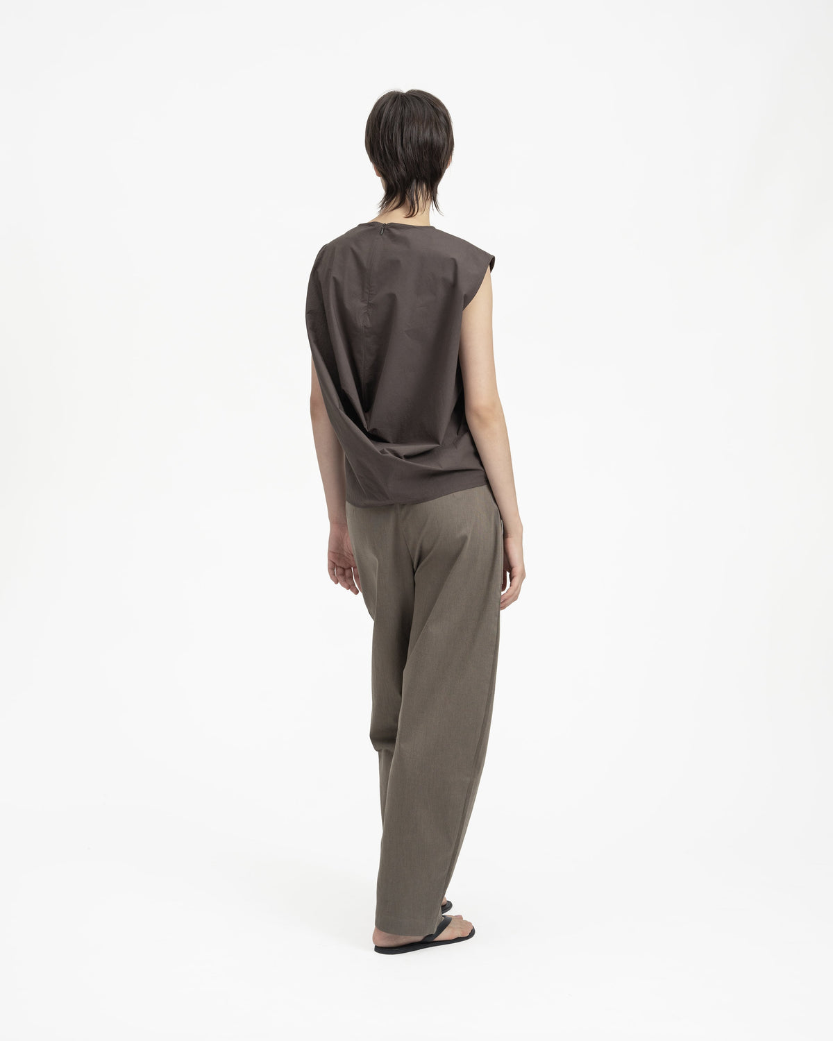 GRAYE | Sun Dried Draped Blouse