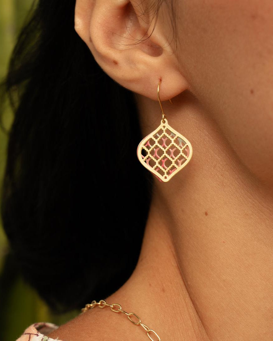 EMBRACE JEWELLERY | Woven Leaves Earrings