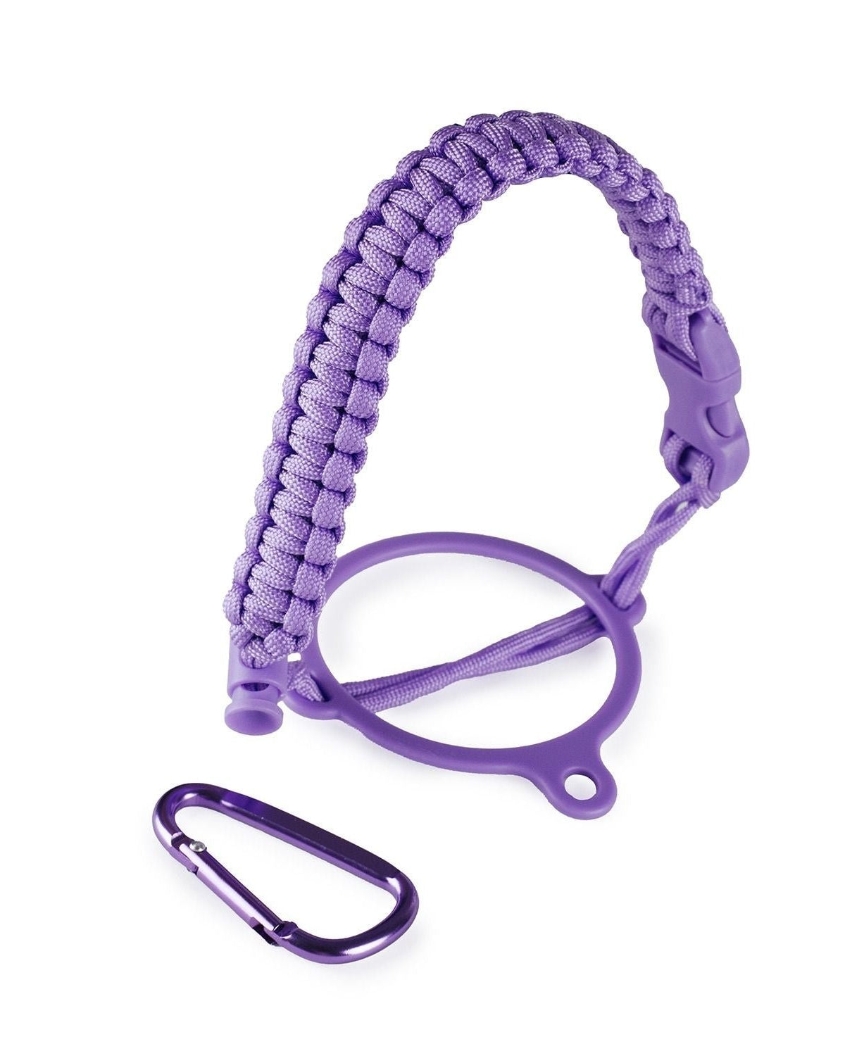 CROSSING | Paracord Bottle Carrier Strap W Carabiner