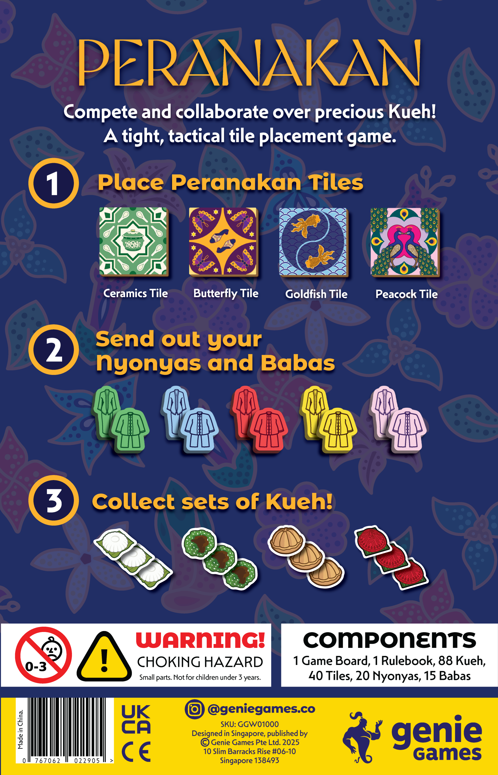 THE MIND CAFE | Peranakan Tiles & Tactics Game