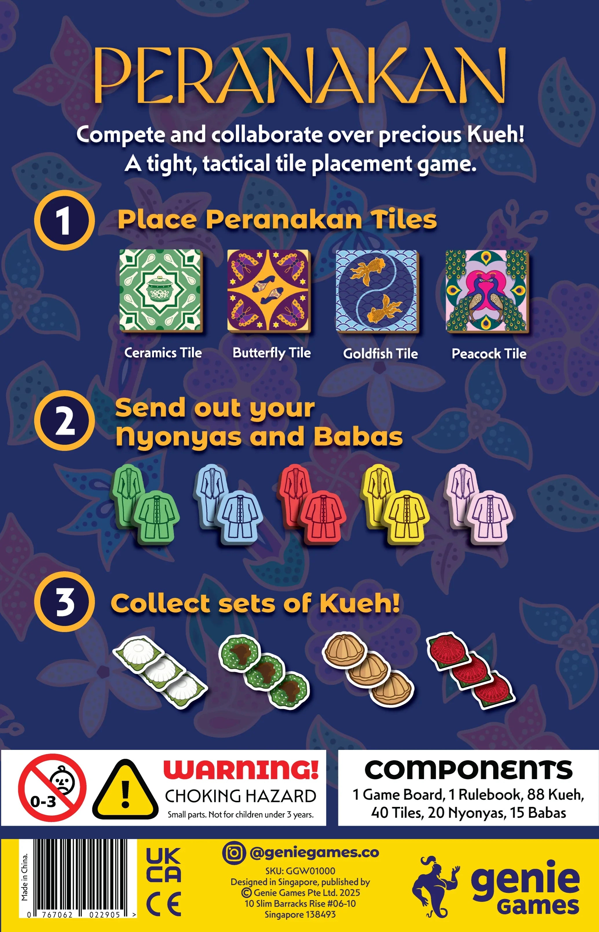 THE MIND CAFE | Peranakan Tiles & Tactics Game