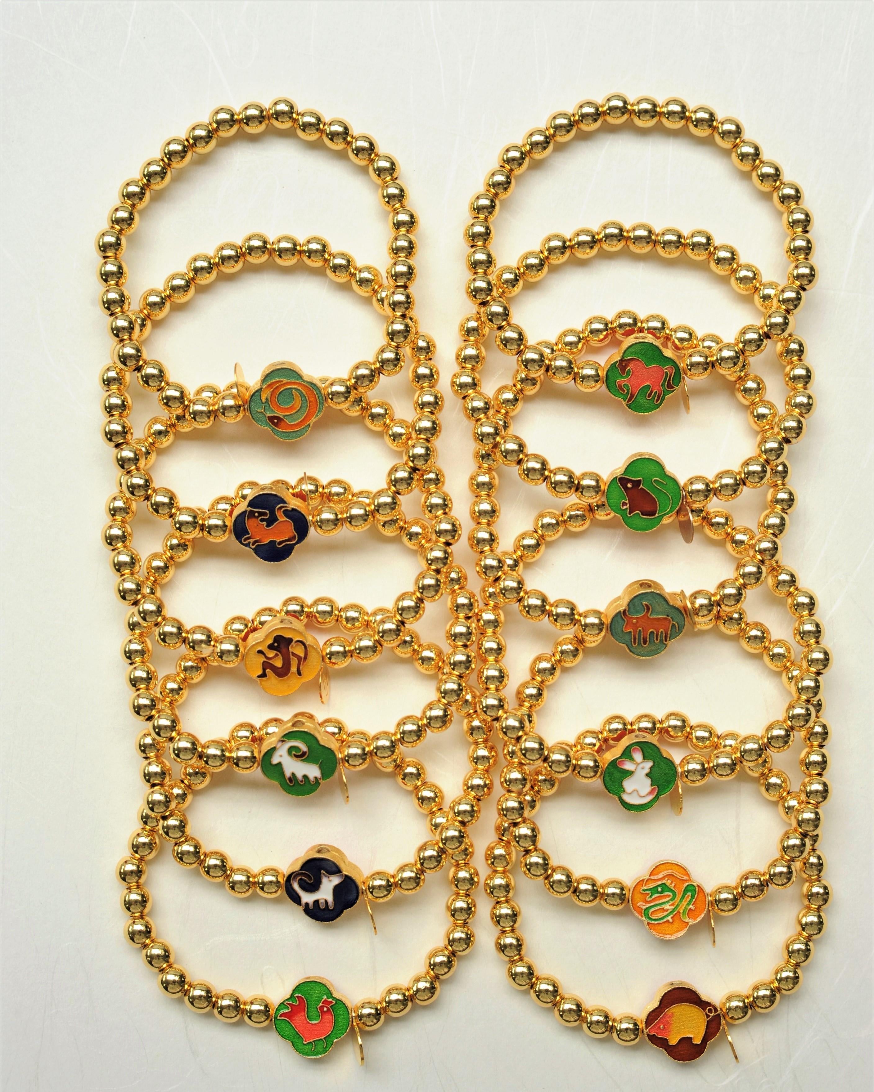 MARILYN TAN JEWELLERY | Lucky Zodiac Gold Charm Bracelet