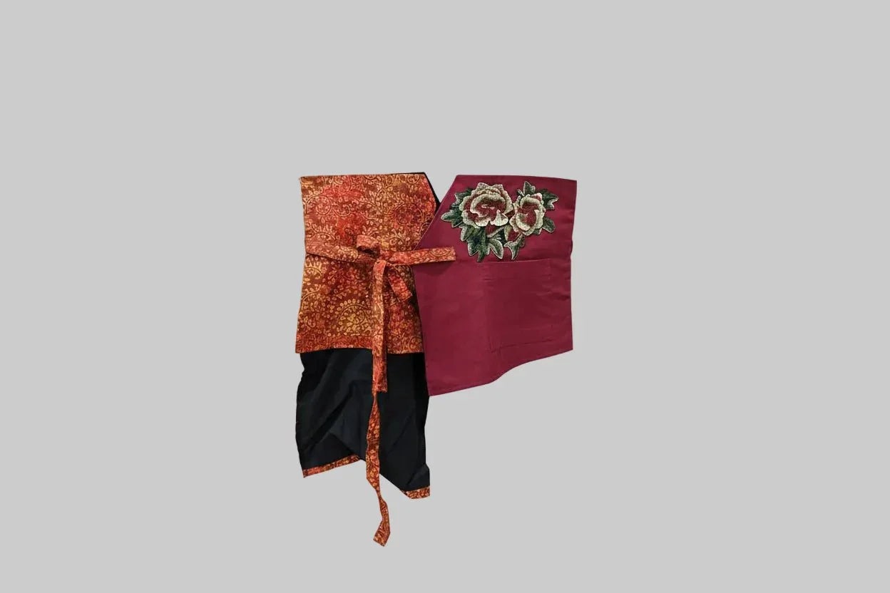 NYANA NYANA | Patchwork Embroidery Batik Obi Belt