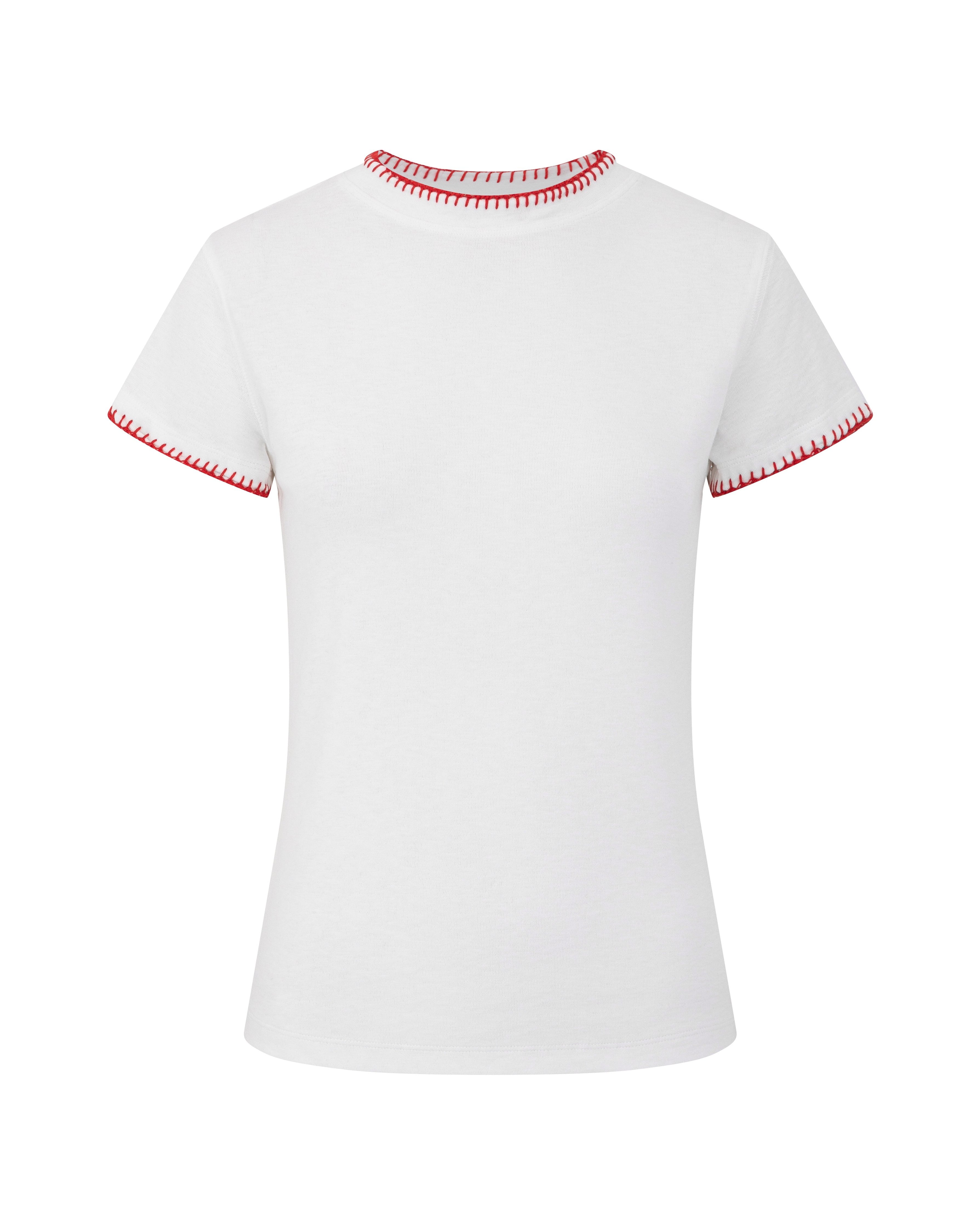 LAYERPLAN | Eline Shell-Trim Tee