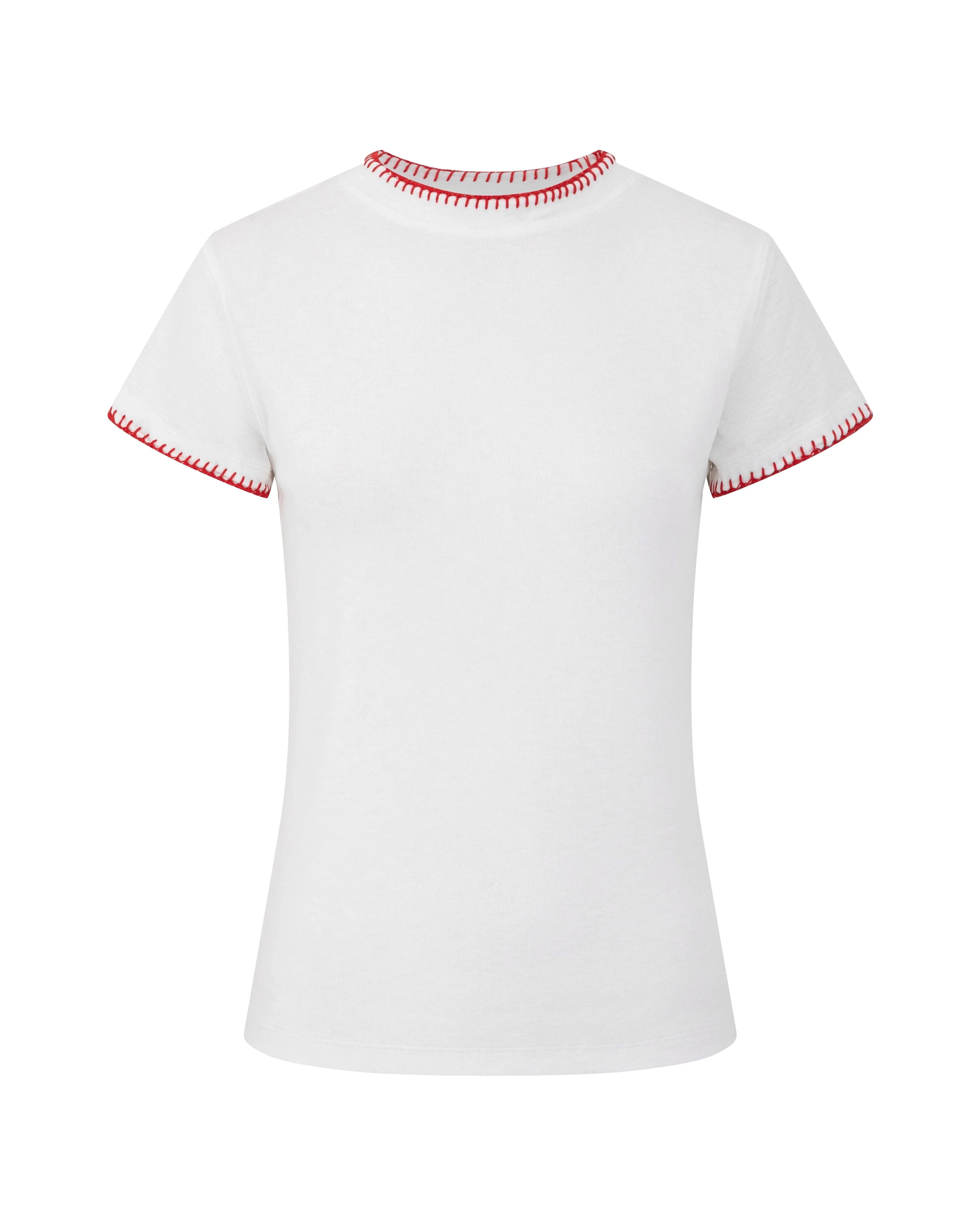 LAYERPLAN | Eline Shell-Trim Tee