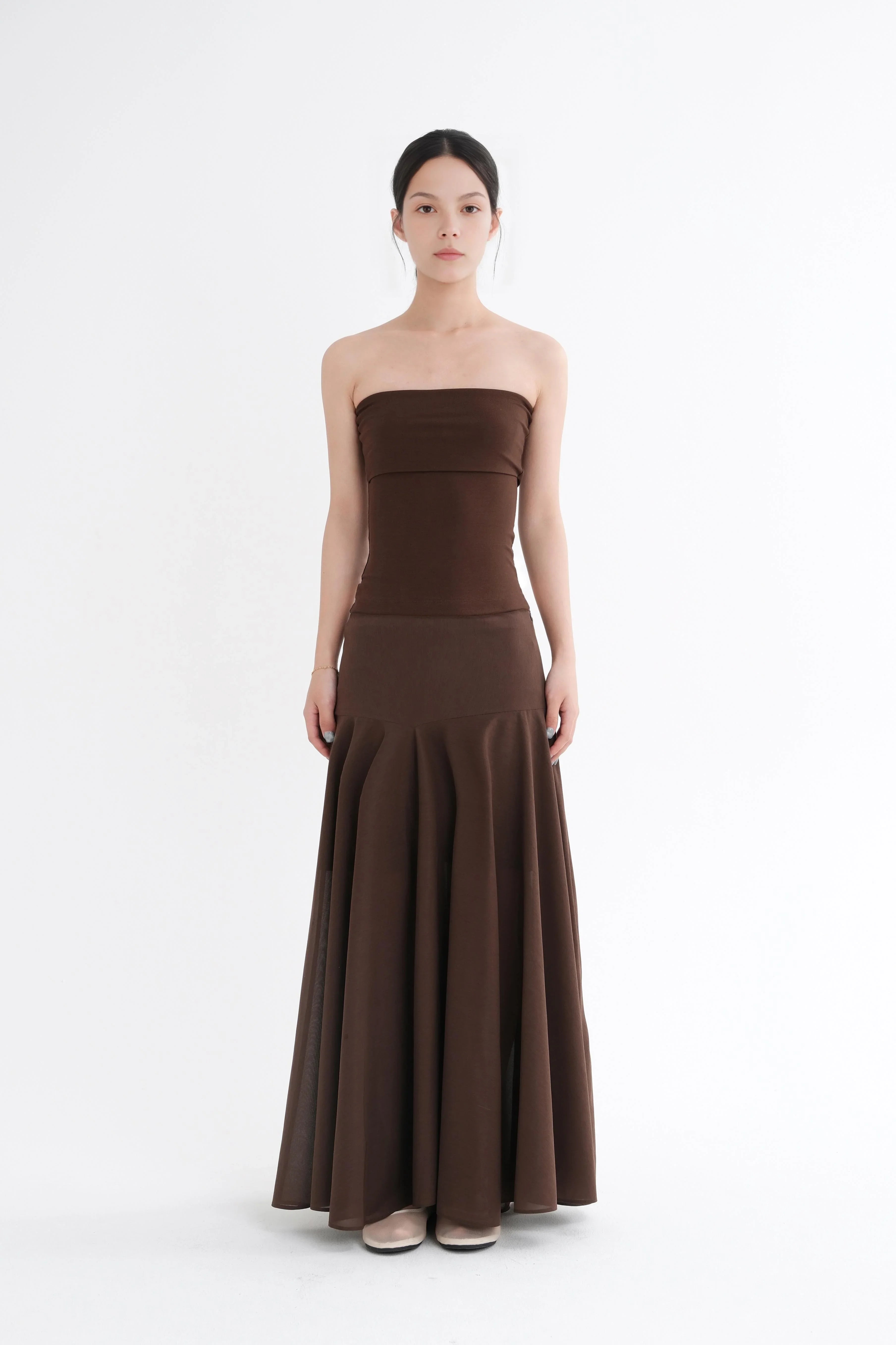 LAYERPLAN | Fiora Flare Maxi Skirt