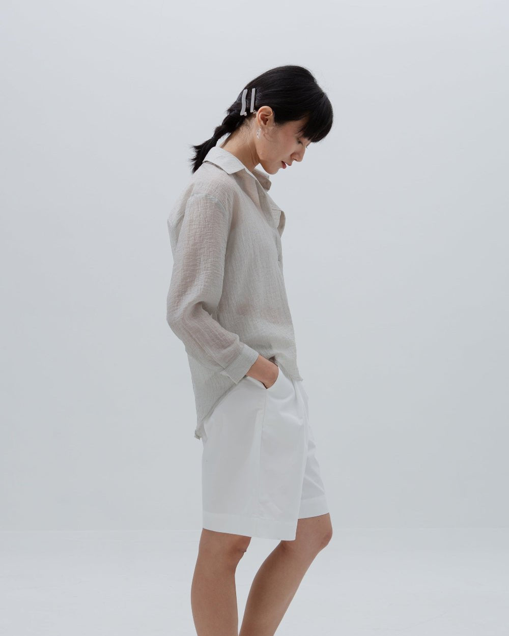 SAERO COLLECTIVE | Oreum Shirt V. 1 | Light Grey