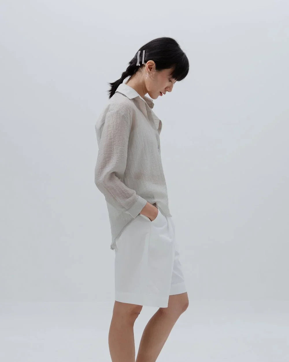 SAERO COLLECTIVE | Oreum Shirt V. 1 | Light Grey