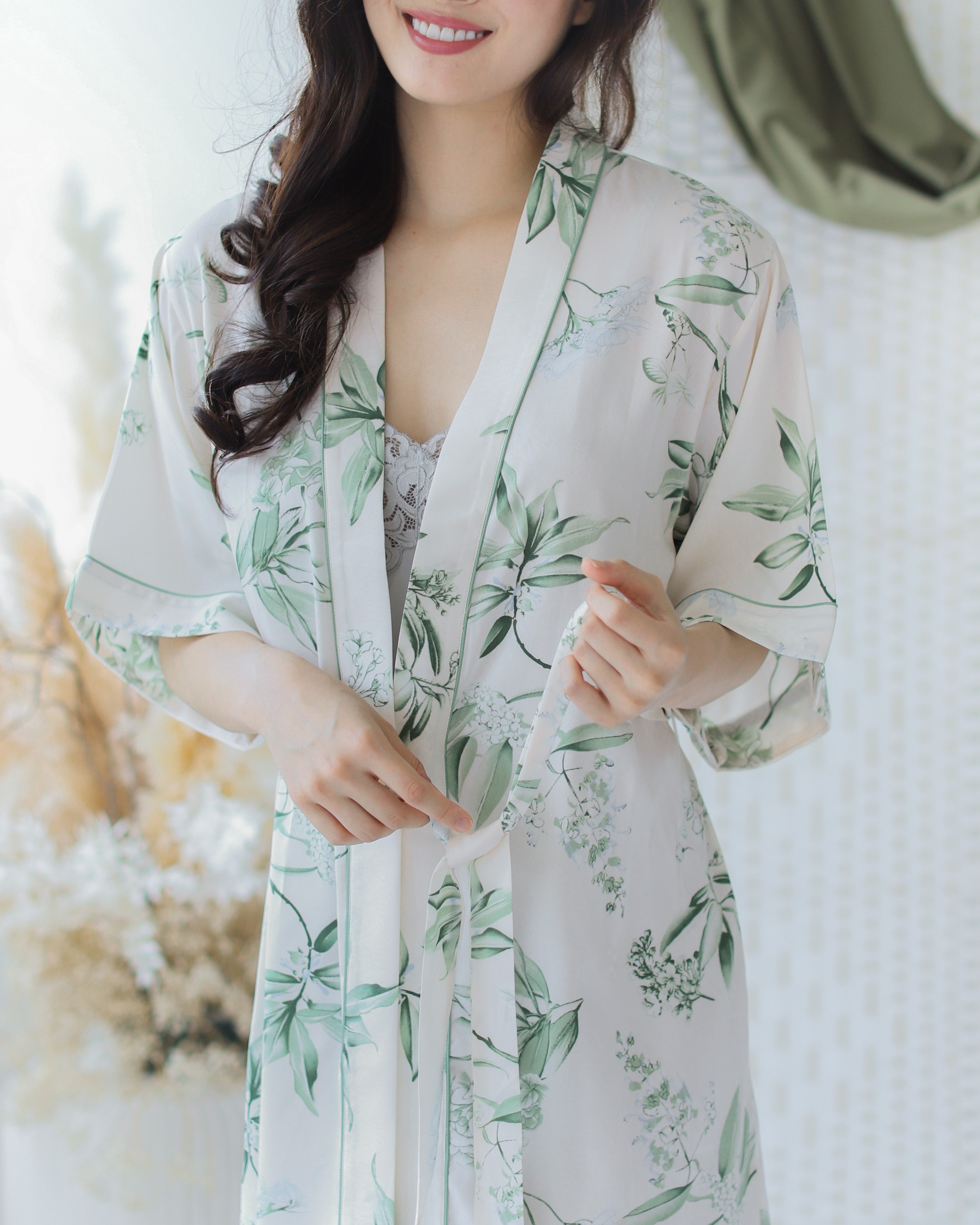 BELLS & BIRDS | Botanico Floral Robe