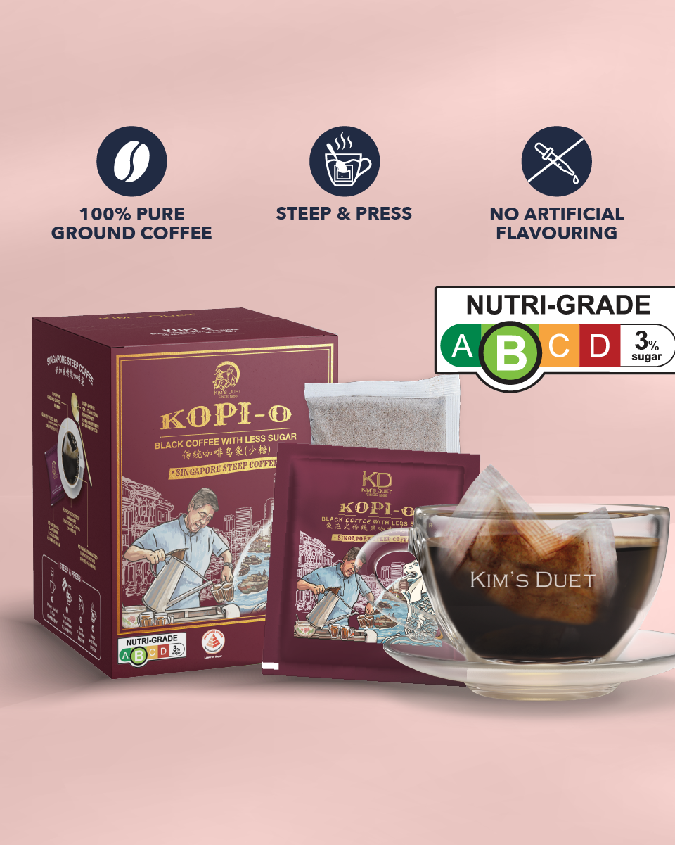 KIM'S DUET | Kopi-O (Black Coffee With Less Sugar)