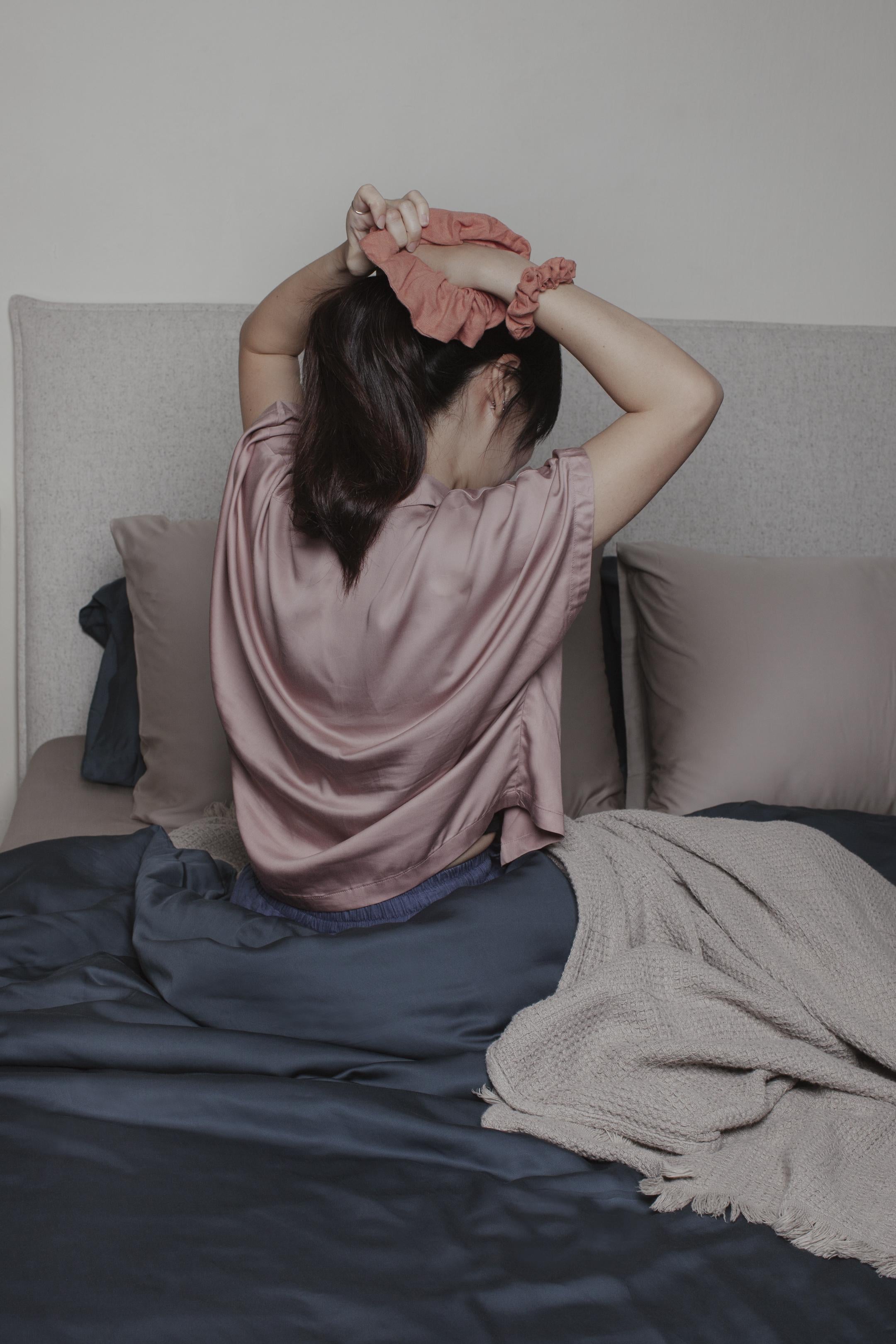 SUNDAY BEDDING | French Linen Scrunchie