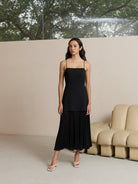 EMVY | Gabrielle Padded Dress - Black