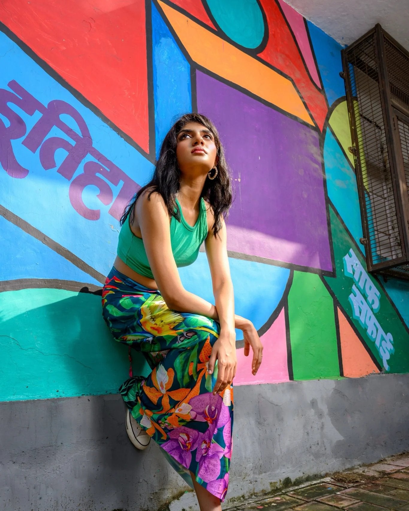 PHOTO PHACTORY | Jiwas Wrap Skirt | Garden City Skirt