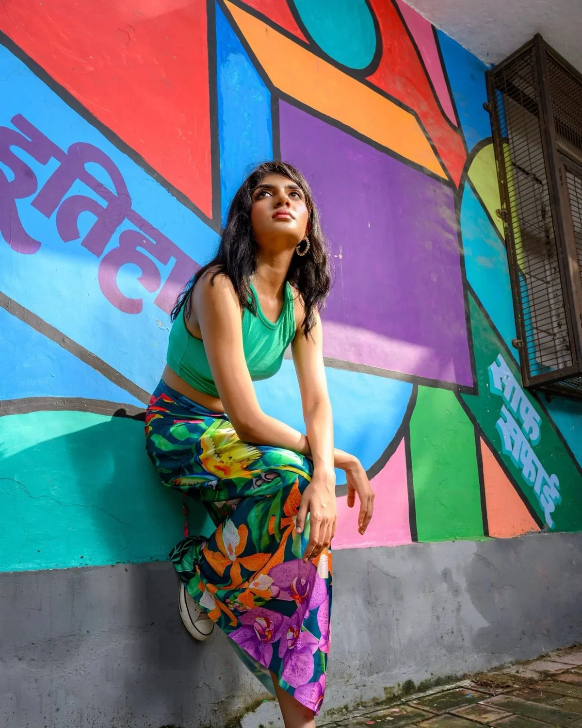 PHOTO PHACTORY | Jiwas Wrap Skirt | Garden City Skirt