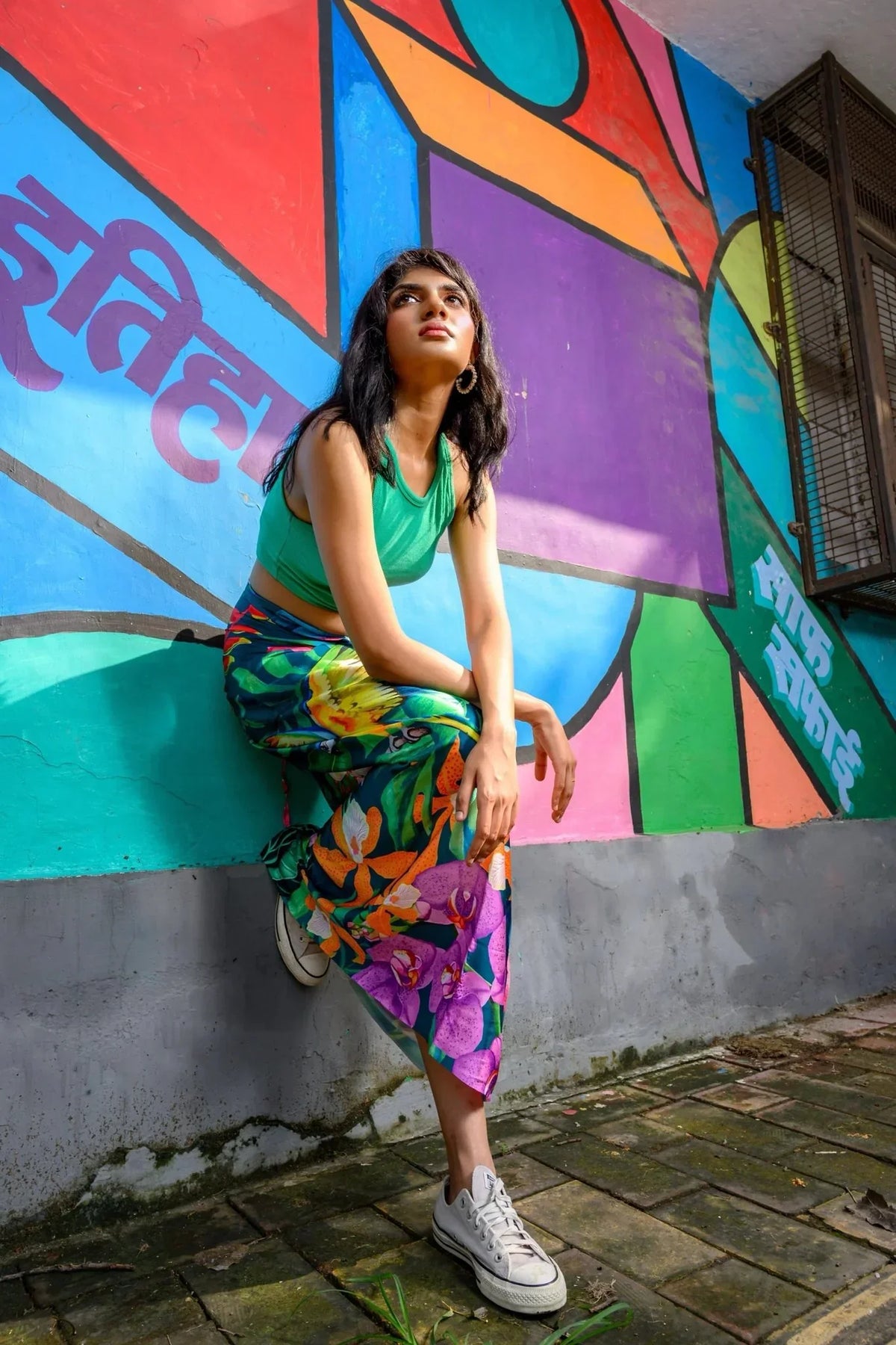 PHOTO PHACTORY | Jiwas Wrap Skirt | Garden City Skirt