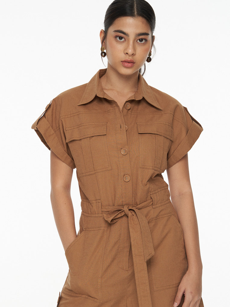 DRESSINGPAULA | Cargo Playsuit