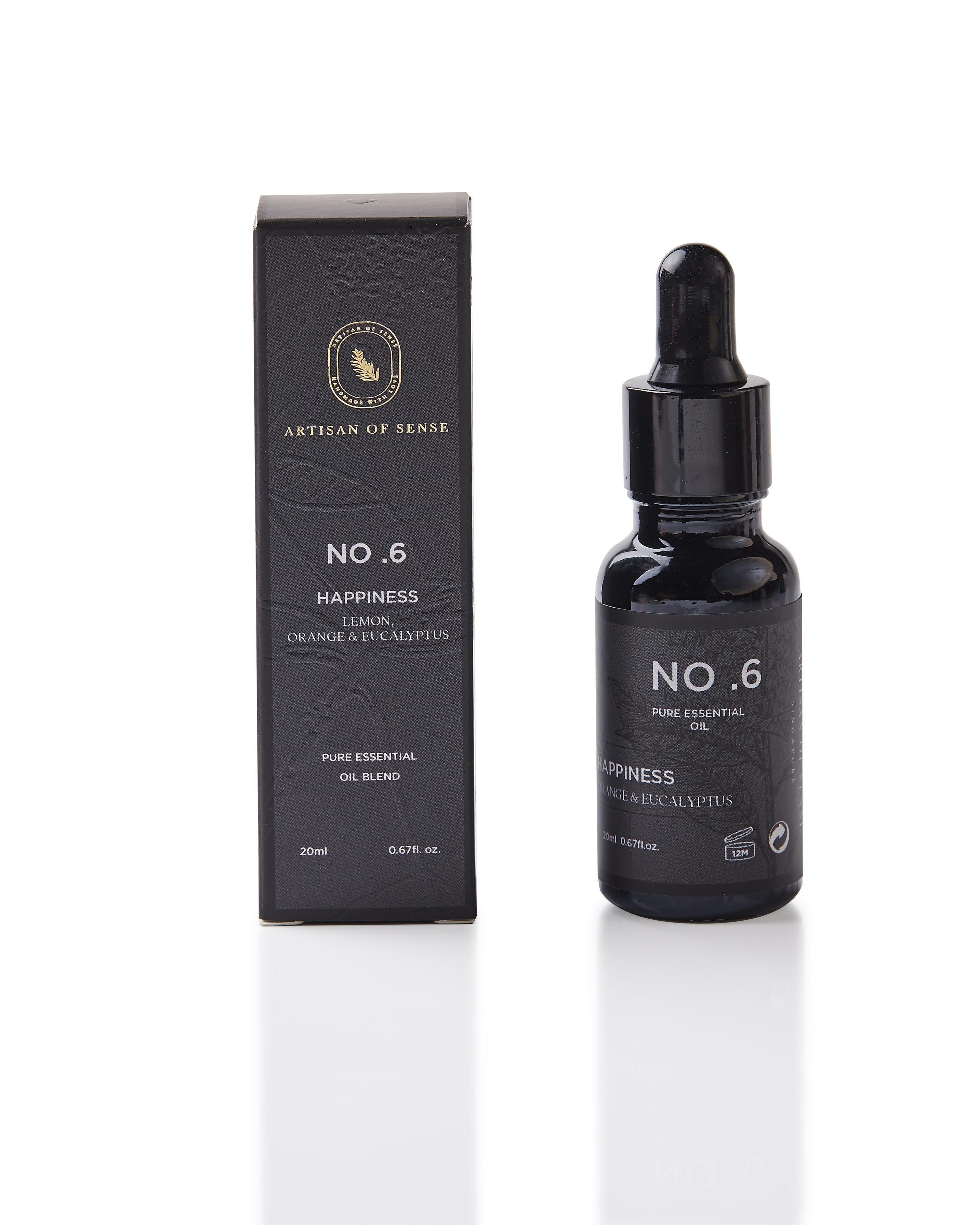 ARTISAN OF SENSE | No.6 Happiness Essential Oil Blend | Lemon Orange & Eucalyptus