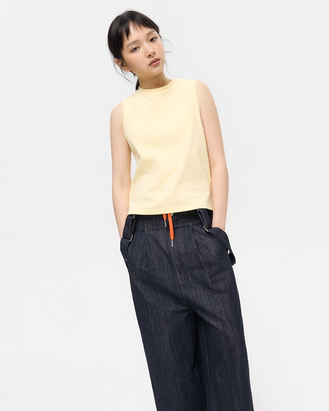 3EIGHTH | Barun Trousers in Slub Denim by Kaihara Japan