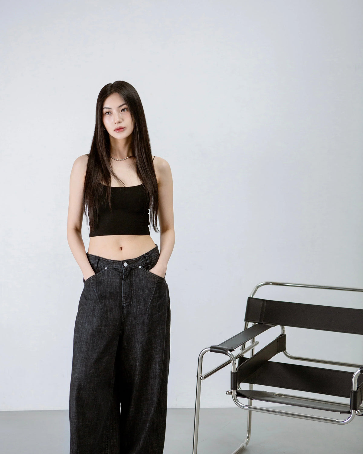 SAERO COLLECTIVE | Myeonsa Denim Jeans | Midnight Black