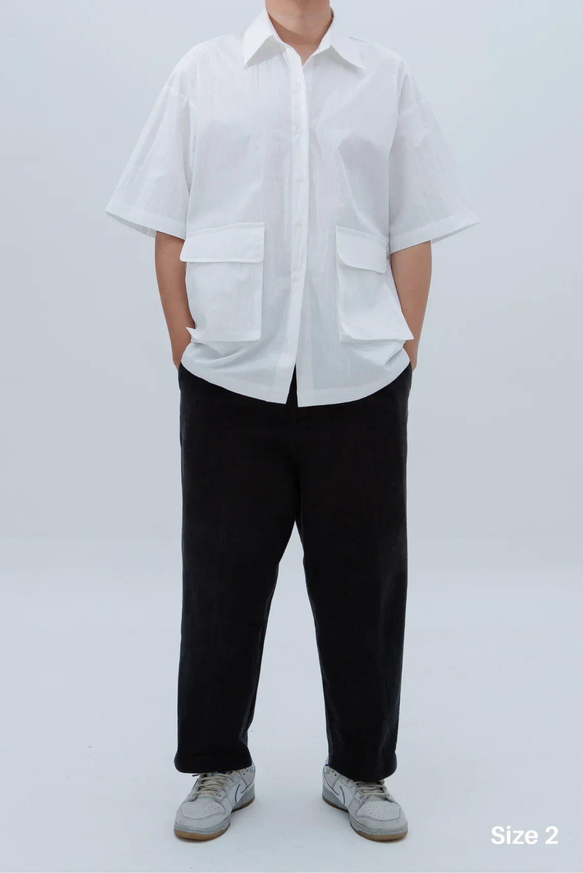 SAERO COLLECTIVE | Boho Overfit Shirt | White